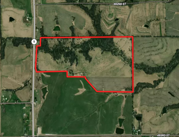 Appanoose County 158+/- Acres – Hunting, Income & Building Potential
