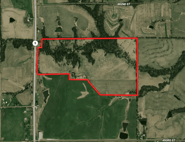 Appanoose County 158+/- Acres – Hunting, Income & Building Potential