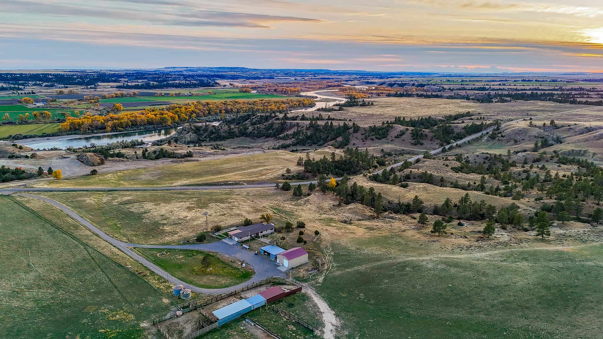 Hunter’s Paradise: Country Home on 160+ Acres in Custer, Montana