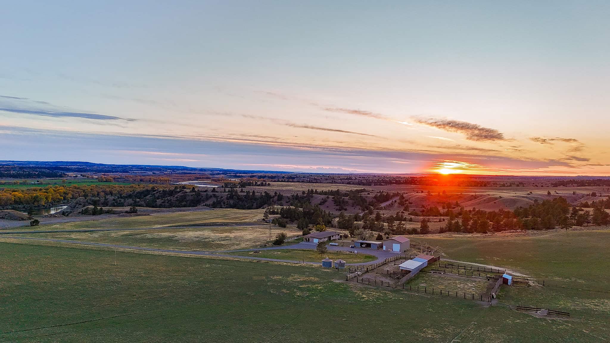 Hunter’s Paradise: Country Home on 160+ Acres in Custer, Montana