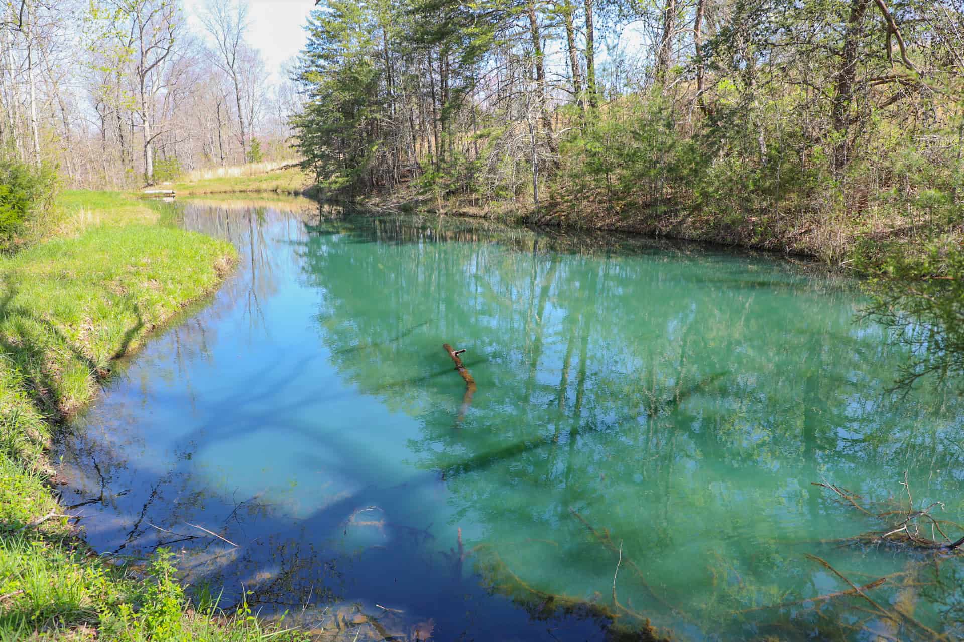 93 acre hunting property with home and large shop adjoining Lake Cumberland. Wayne County Kentucky. South Central Kentucky