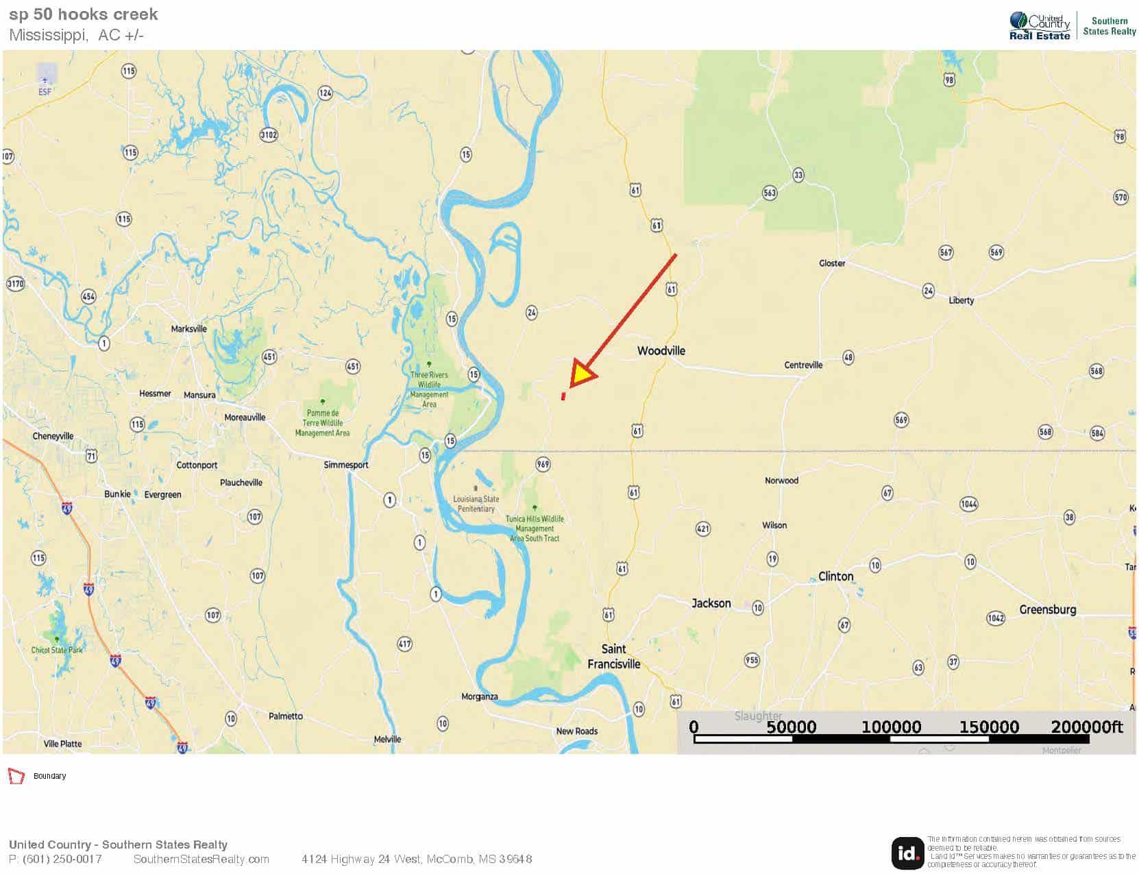 50 Acres TurnKey Hunting Camp SW Wilkinson County, MS