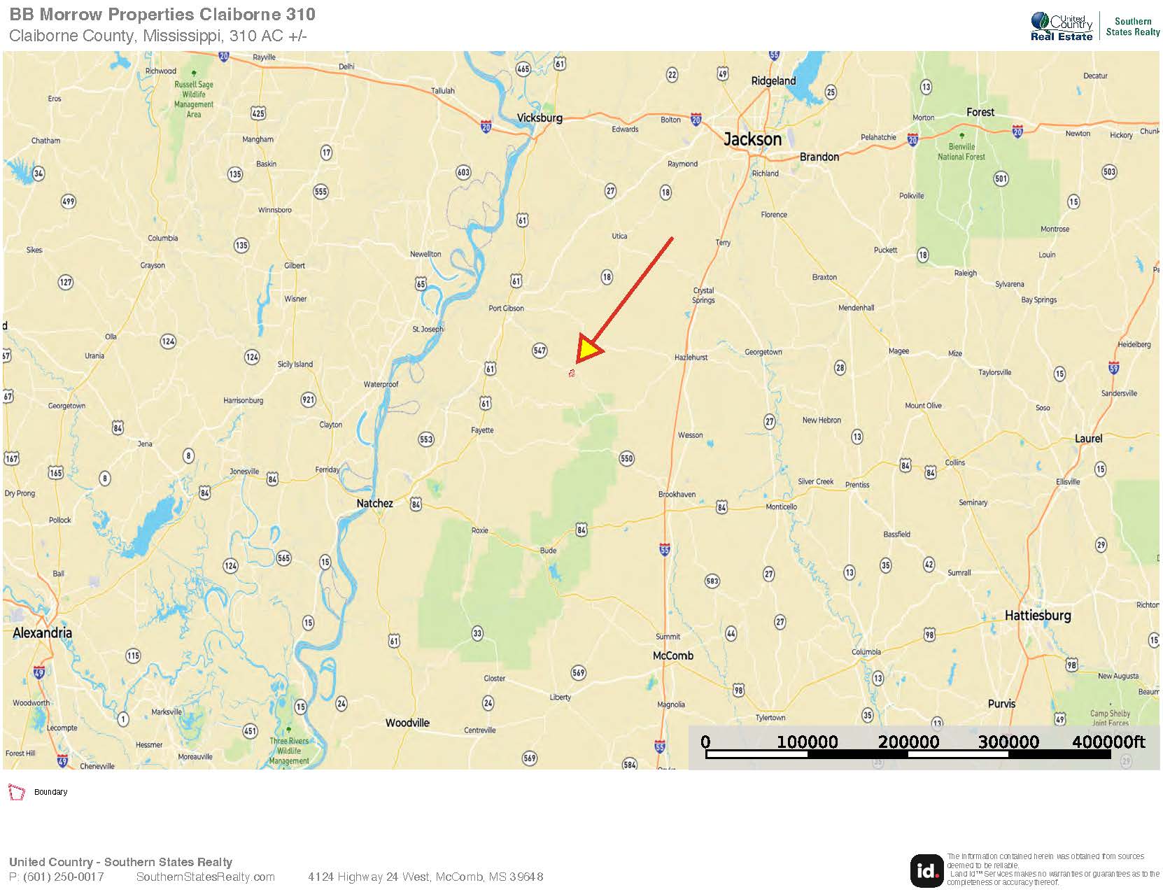 310 Acres Claiborne Hunting Property