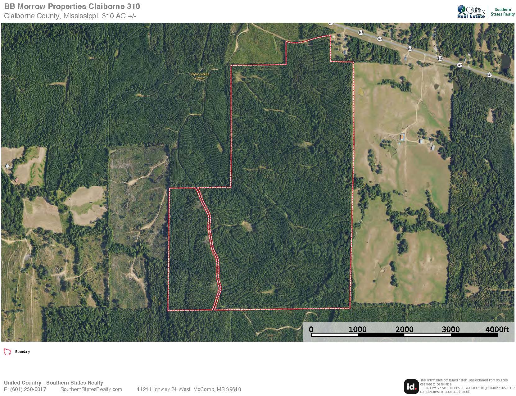 310 Acres Claiborne Hunting Property