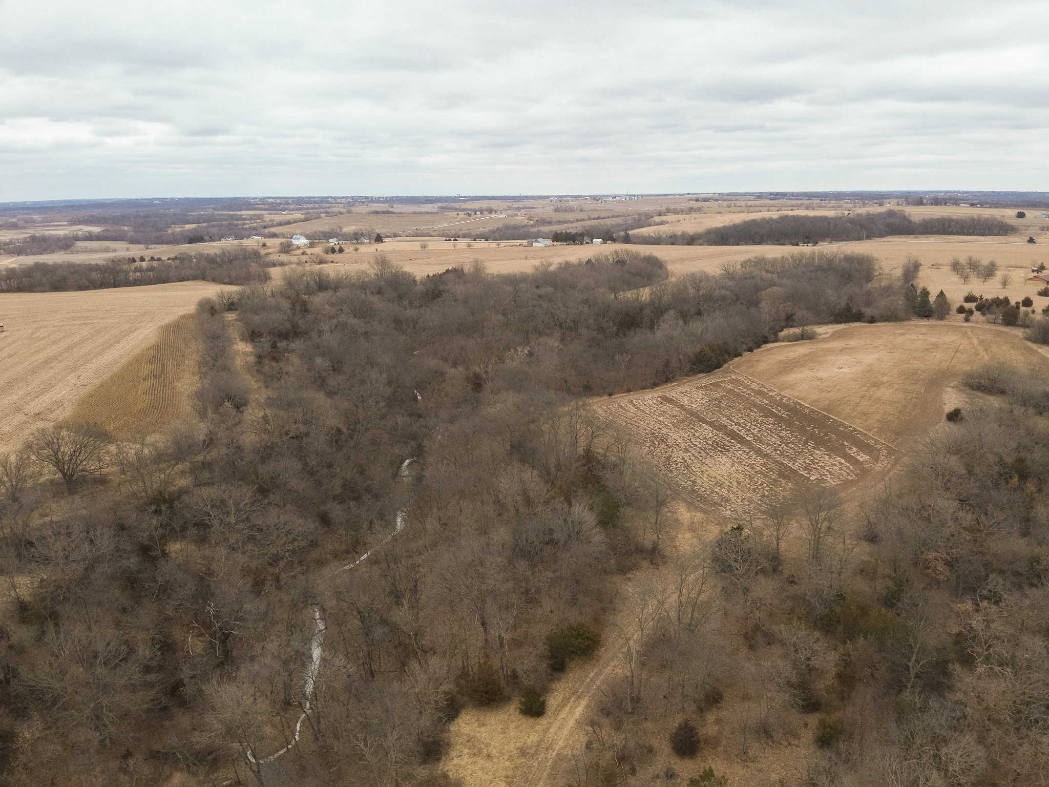 95+/- Acres Marion County, Iowa– Hunting, Income, and Scenic Building Sites
