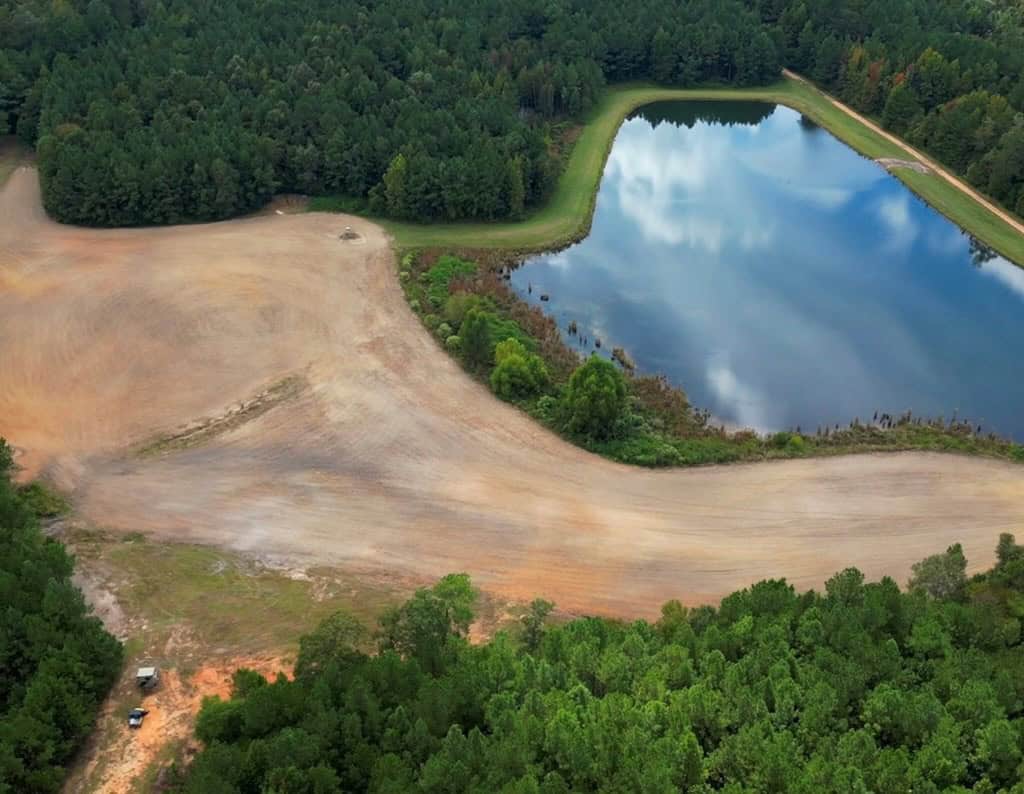 Hunting Lodge with Waterfall in Wilkinson County, MS