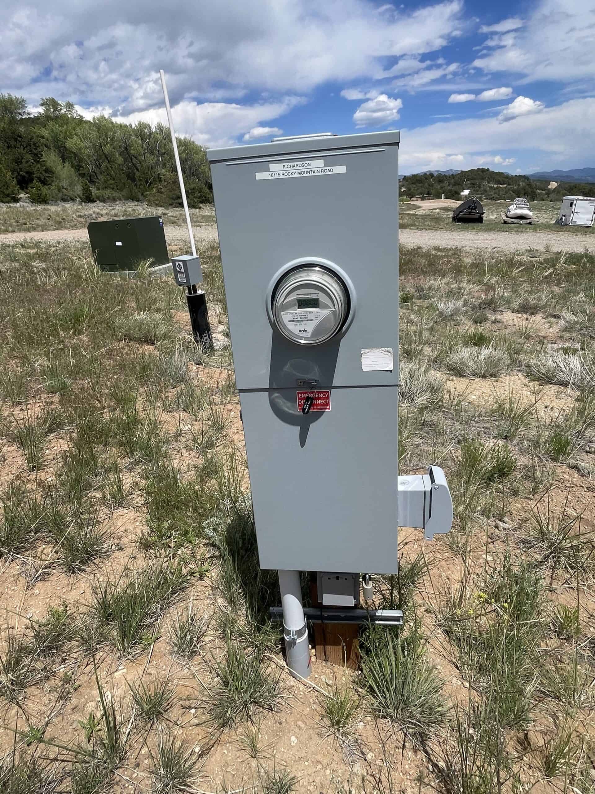 Colorado Mountain Building Lot In Salida Well and Electric