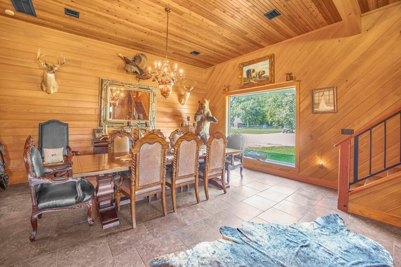 Hunting Lodge with Waterfall in Wilkinson County, MS