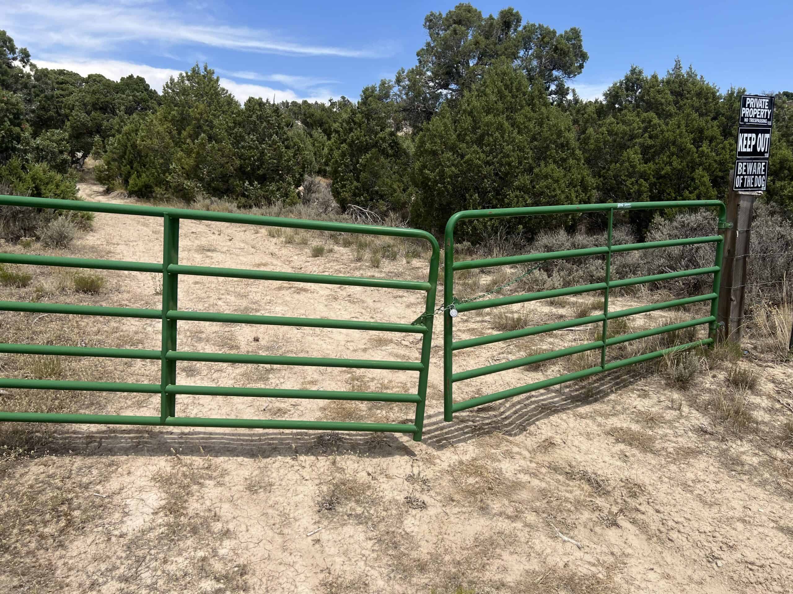 Cabin on 71 acres west of Debeque, CO