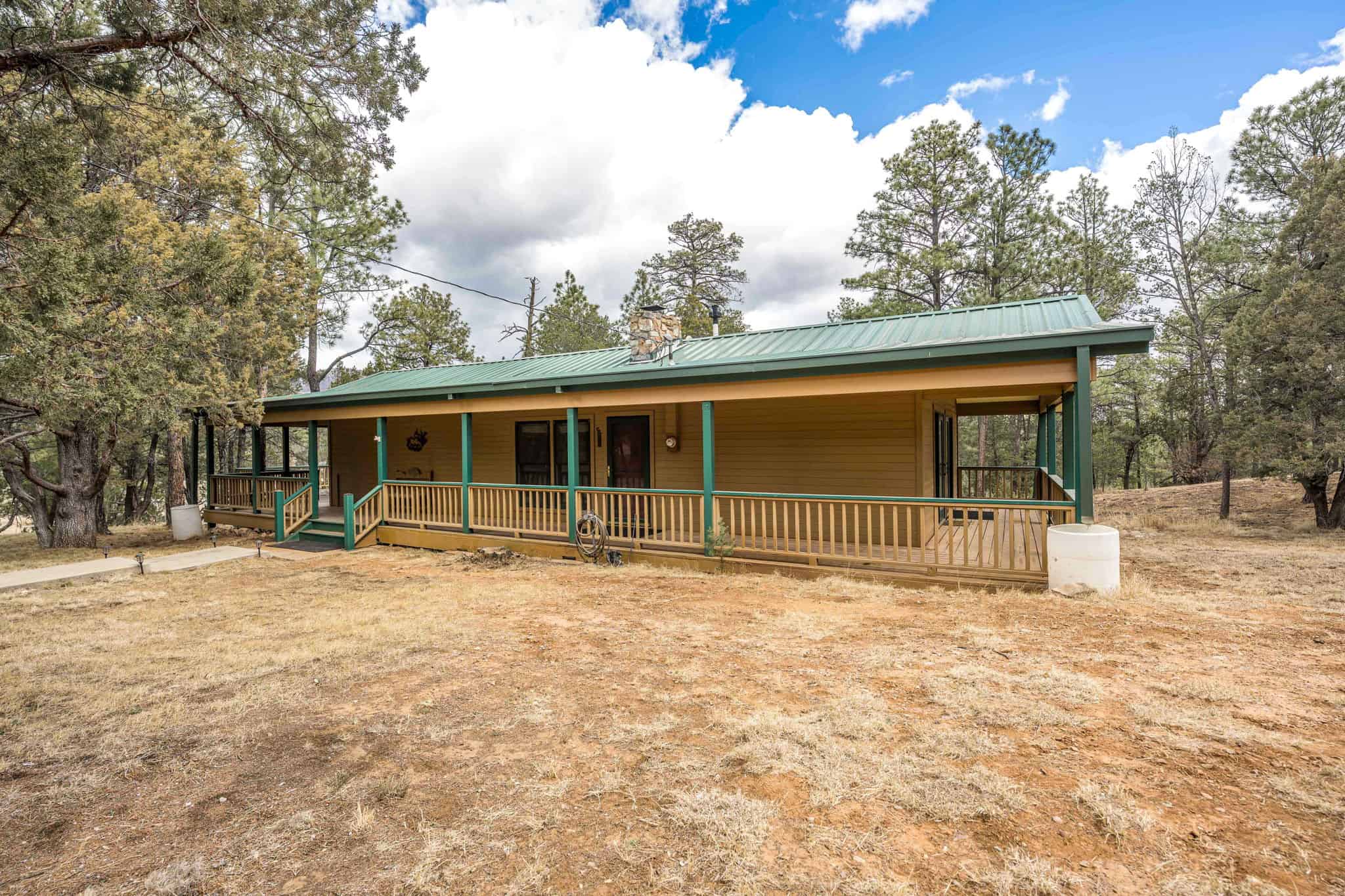 Hunting Property with Furnished Cabin for Sale in Timberon, New Mexico