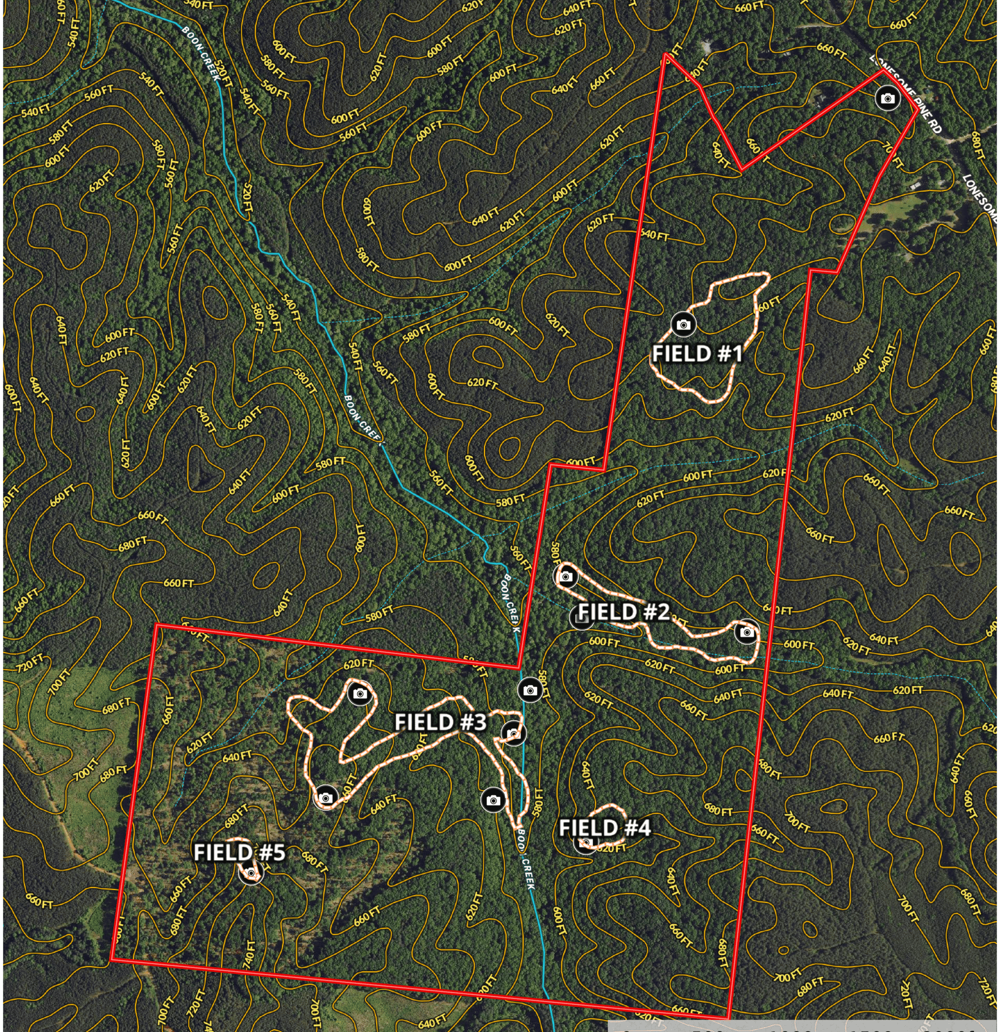 HUNTING PROPERTY FOR SALE IN TN, ROCK BOTTOM CREEKS & 5 FIELDS