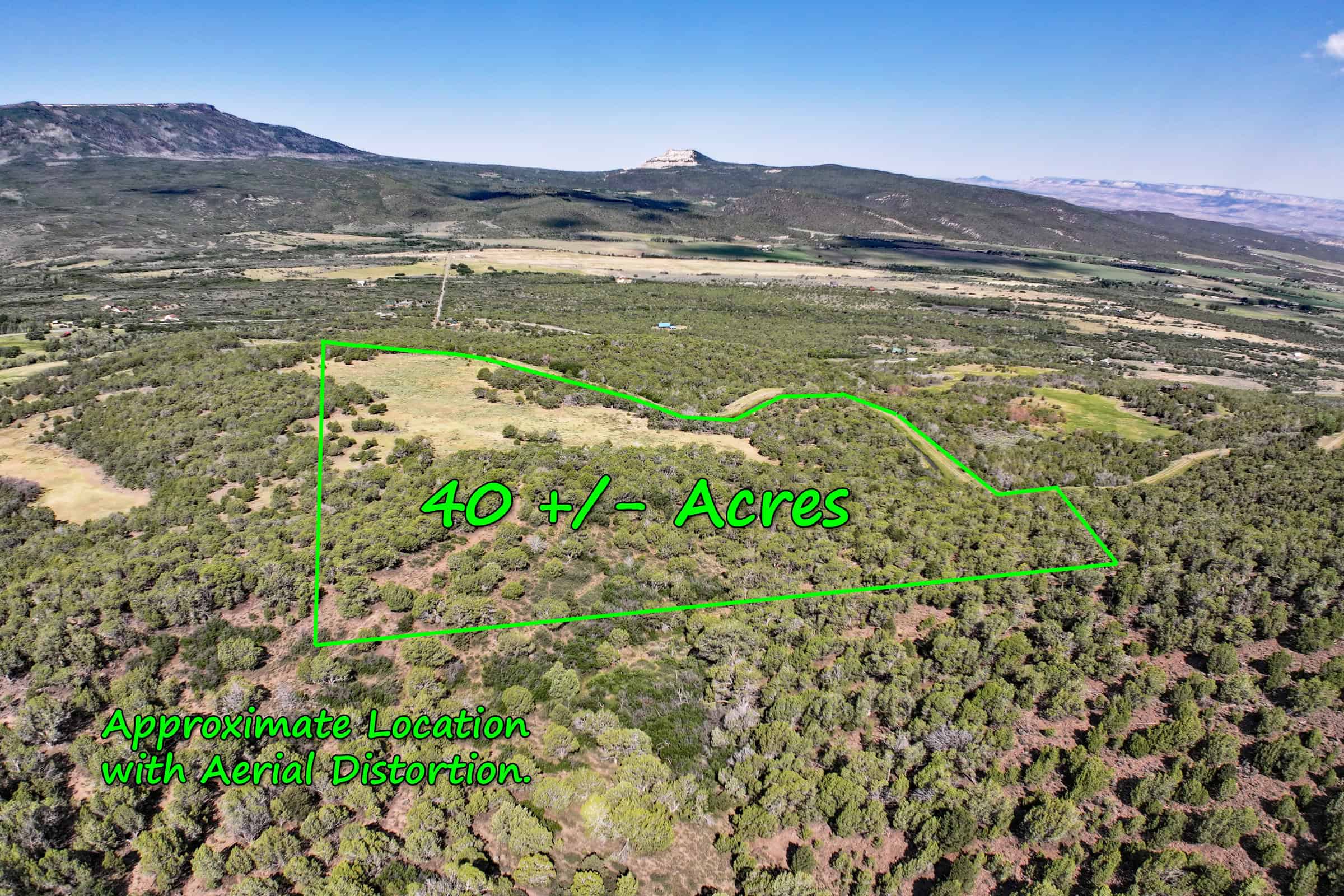 Colorado Land For Sale Borders Public Land National Forest and BLM