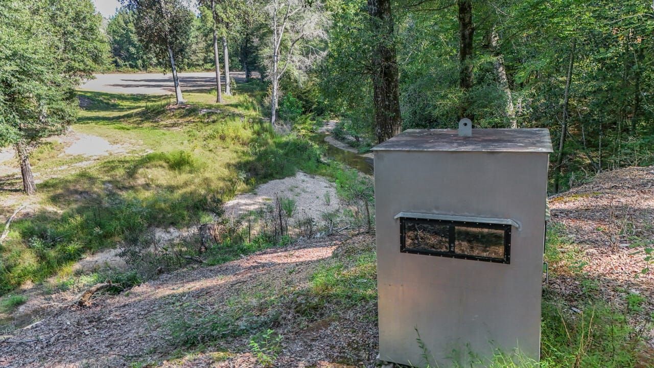 Hunting Lodge with Waterfall in Wilkinson County, MS