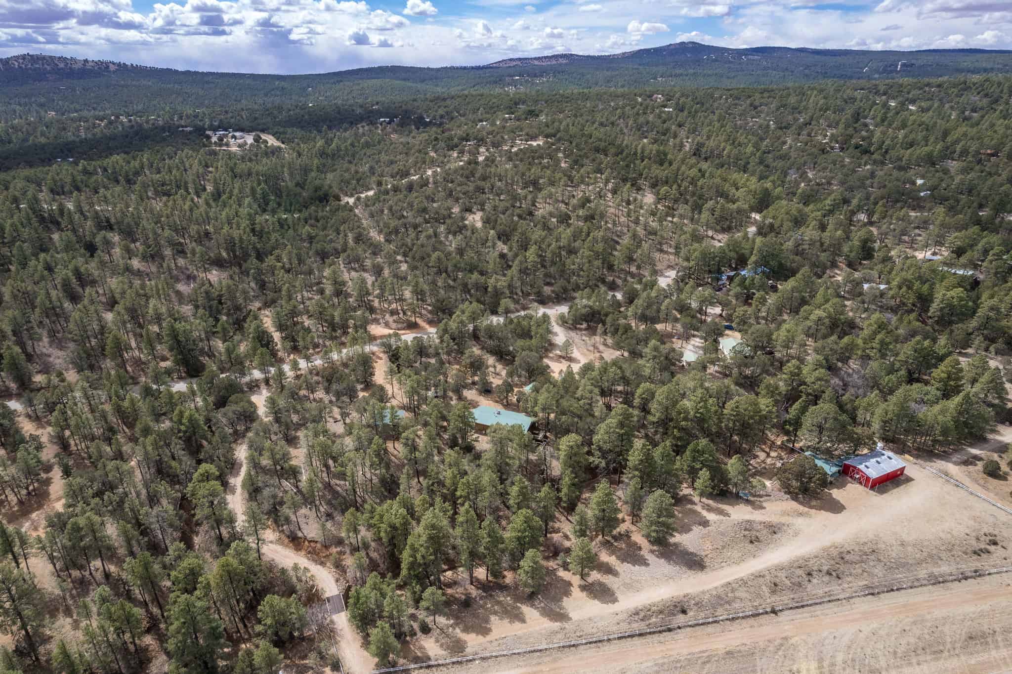 Hunting Property with Furnished Cabin for Sale in Timberon, New Mexico
