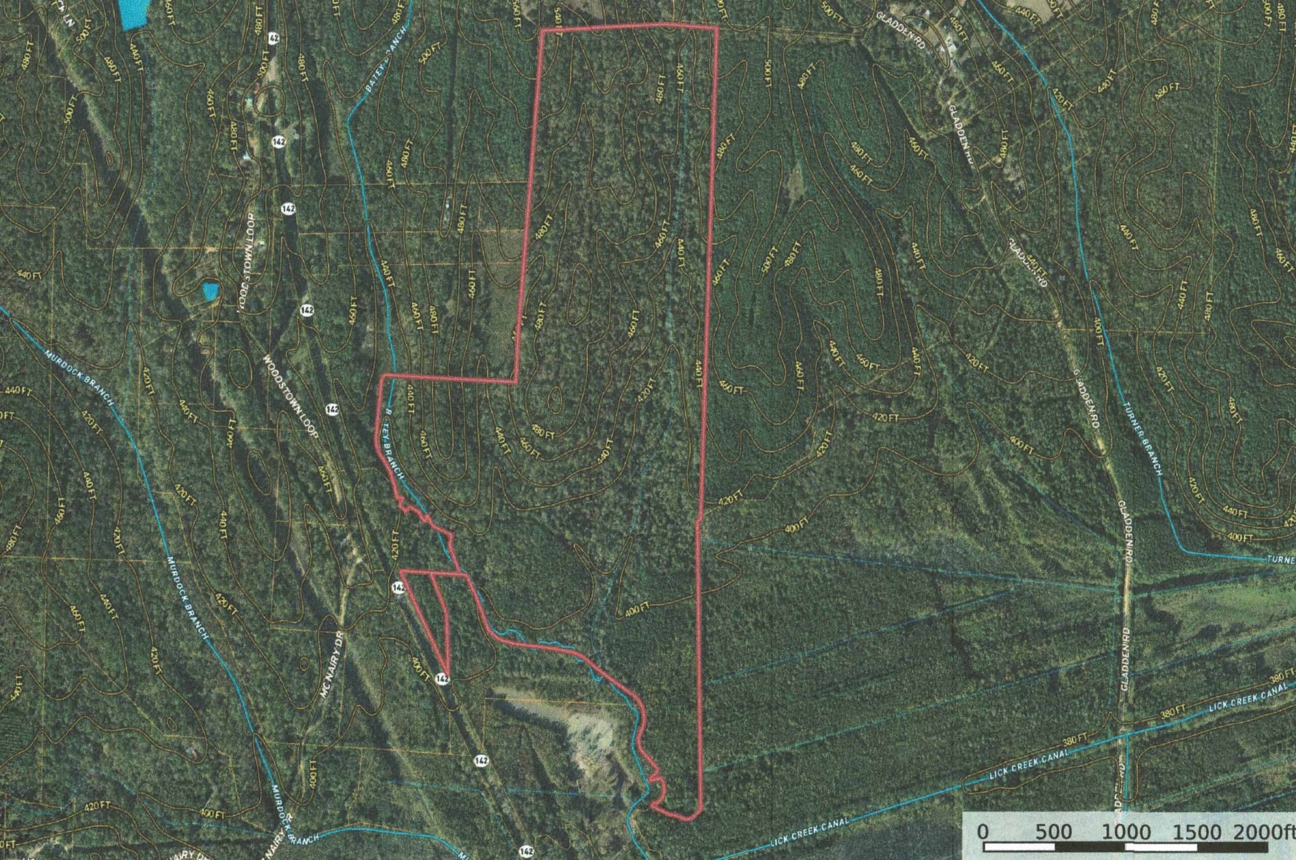 HUNTING LAND FOR SALE NEAR TN RIVER WITH CREEK 154.16Acres