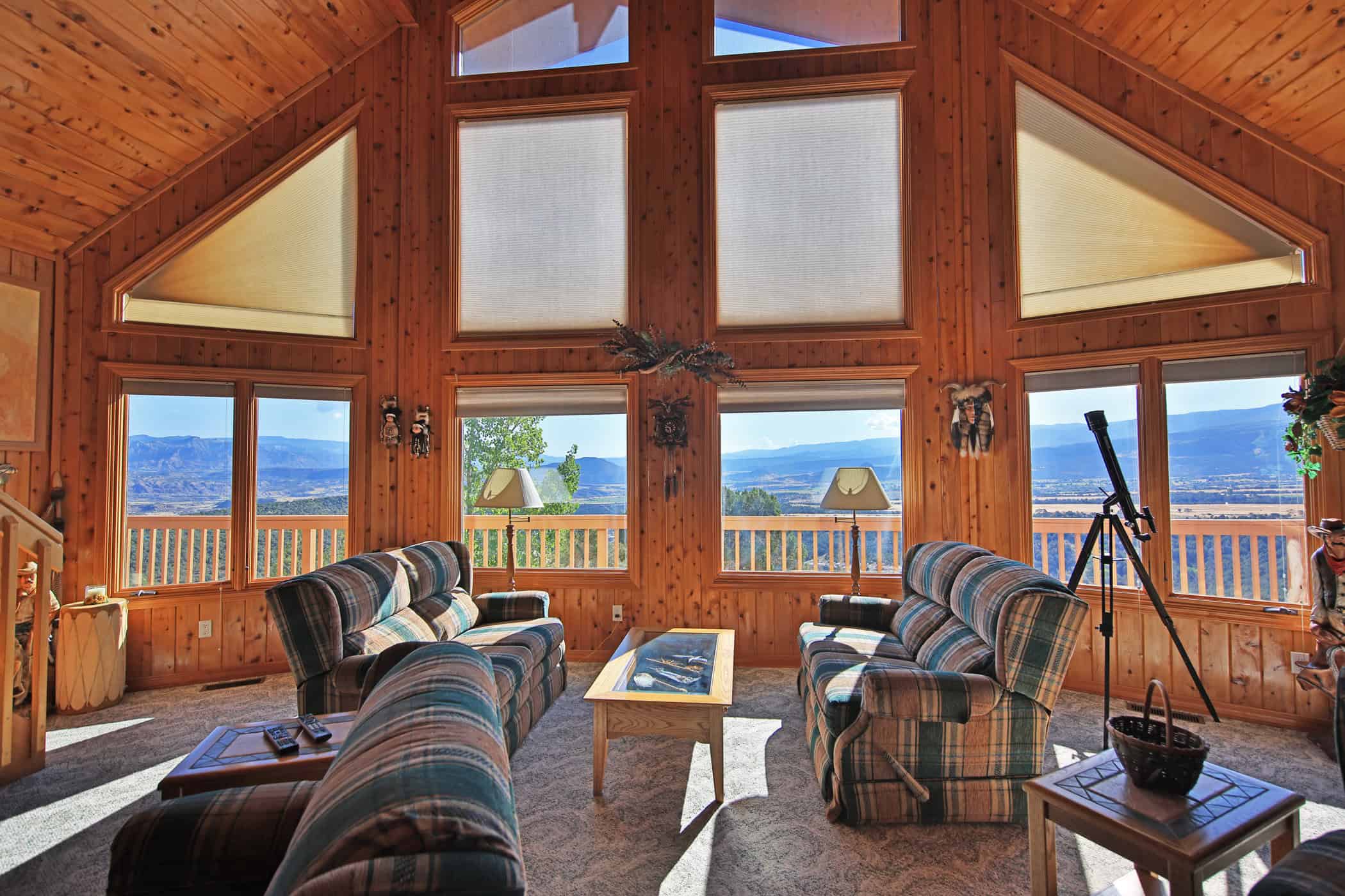 Mountain Home with Cabin on Acreage and Borders BLM For Sale in Colorado