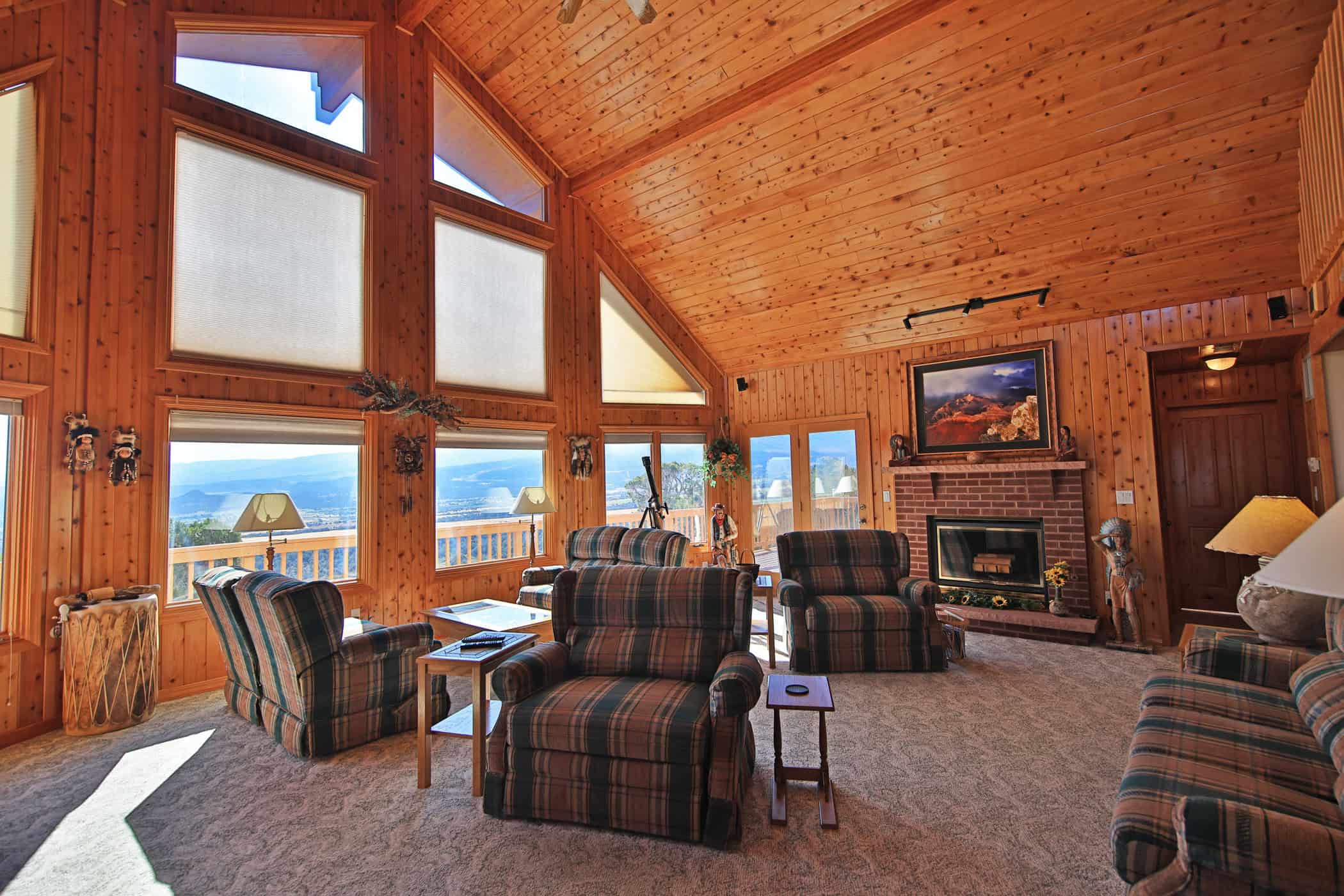 Mountain Home with Cabin on Acreage and Borders BLM For Sale in Colorado