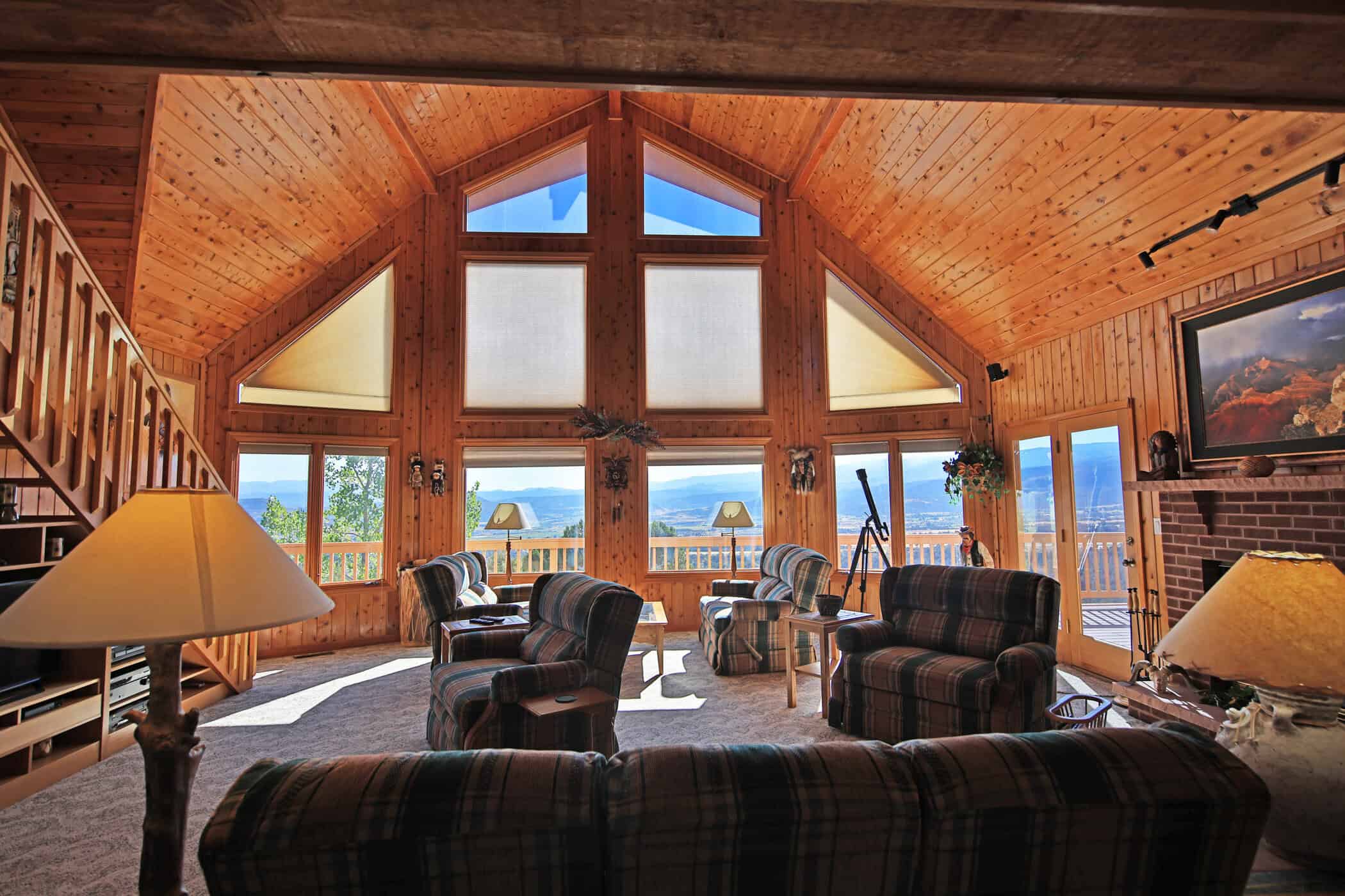 Mountain Home with Cabin on Acreage and Borders BLM For Sale in Colorado