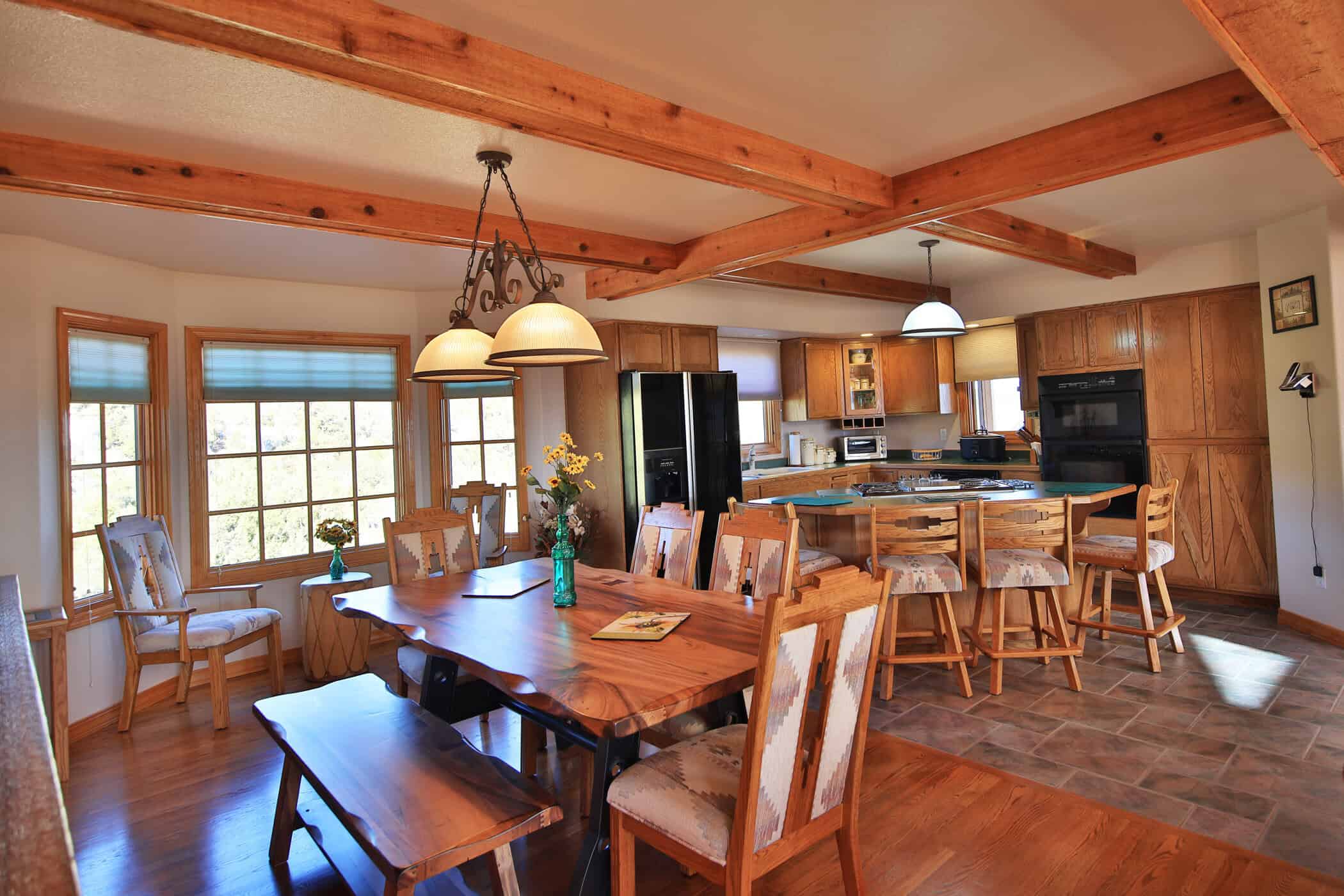 Mountain Home with Cabin on Acreage and Borders BLM For Sale in Colorado