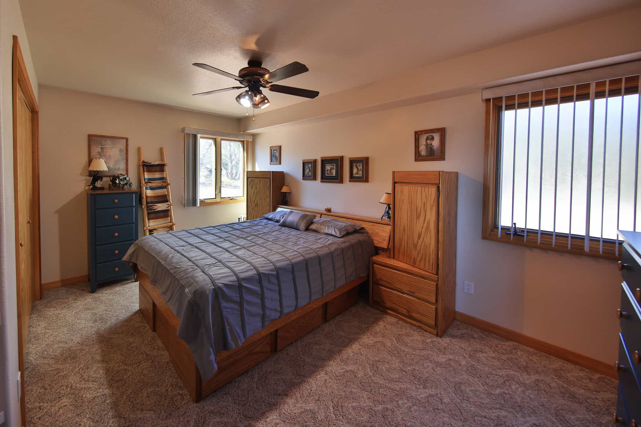 Mountain Home with Cabin on Acreage and Borders BLM For Sale in Colorado