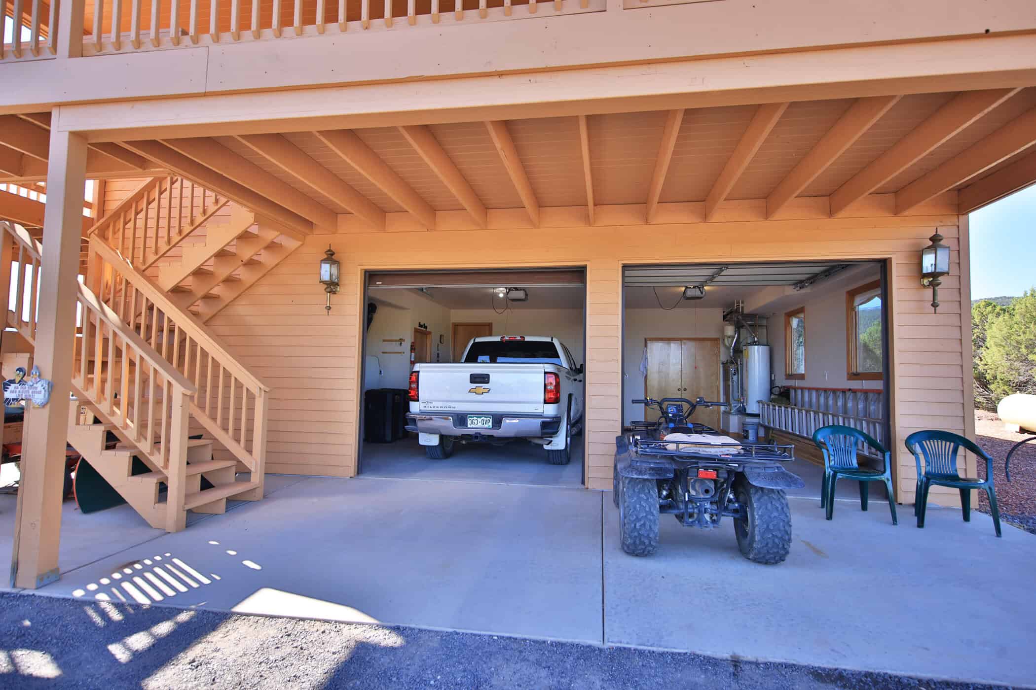 Mountain Home with Cabin on Acreage and Borders BLM For Sale in Colorado
