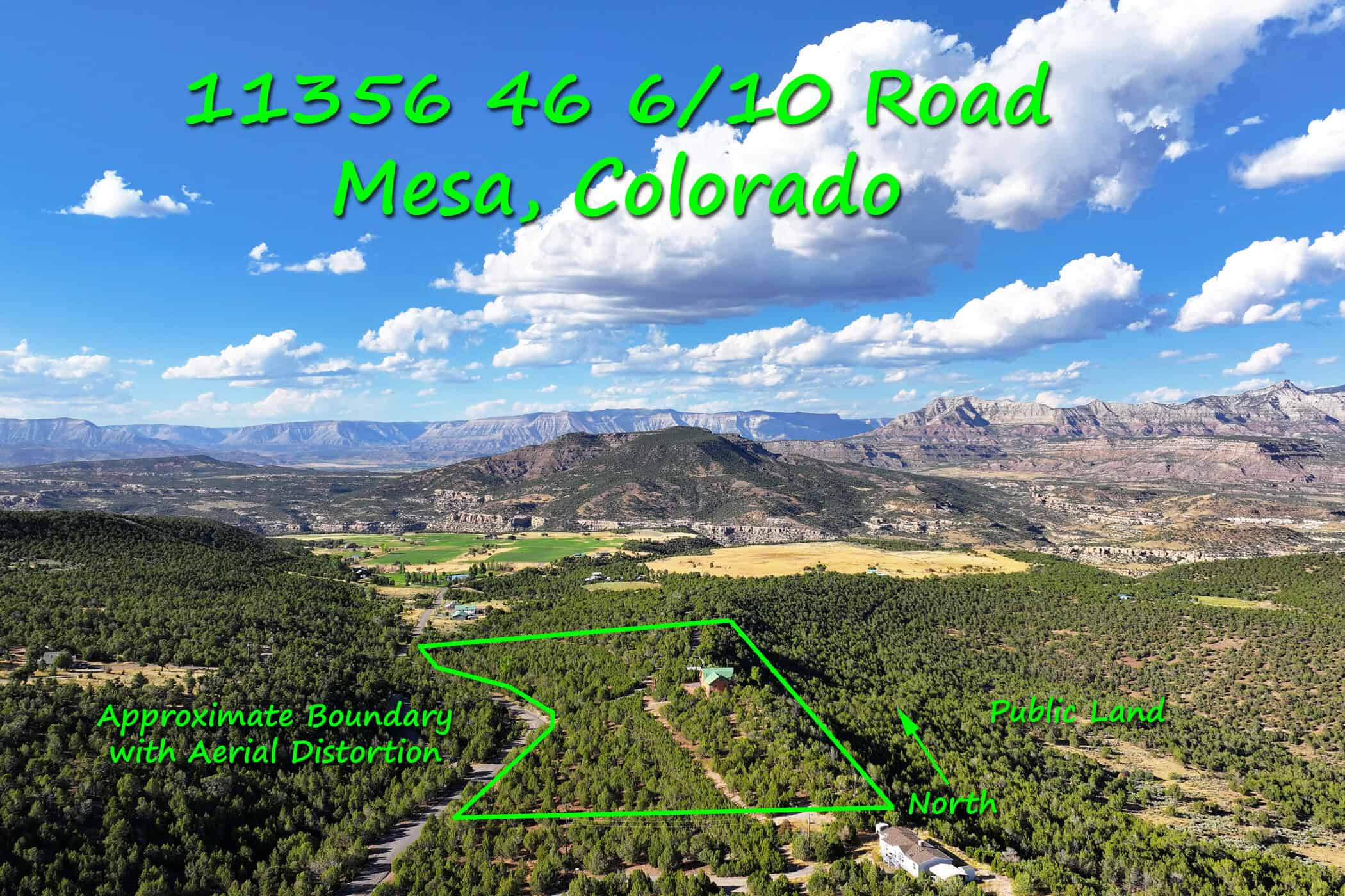 Mountain Home with Cabin on Acreage and Borders BLM For Sale in Colorado