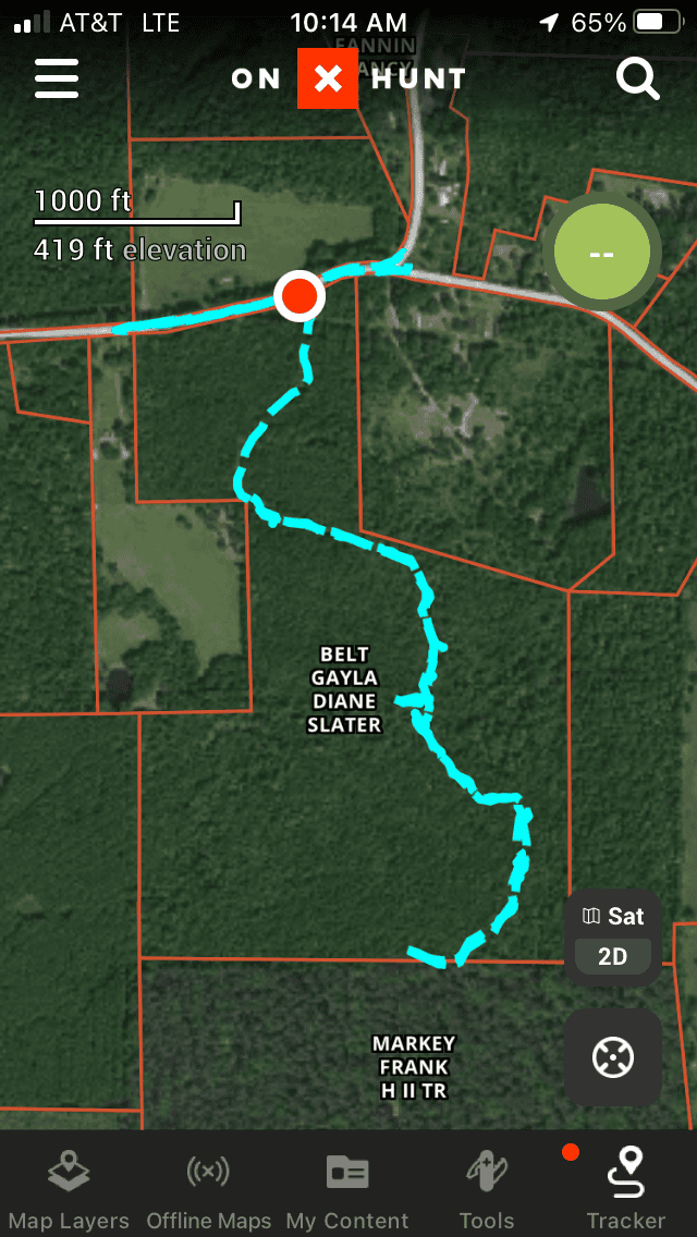 Rusk Texas Hunting/Recreational Land For Sale