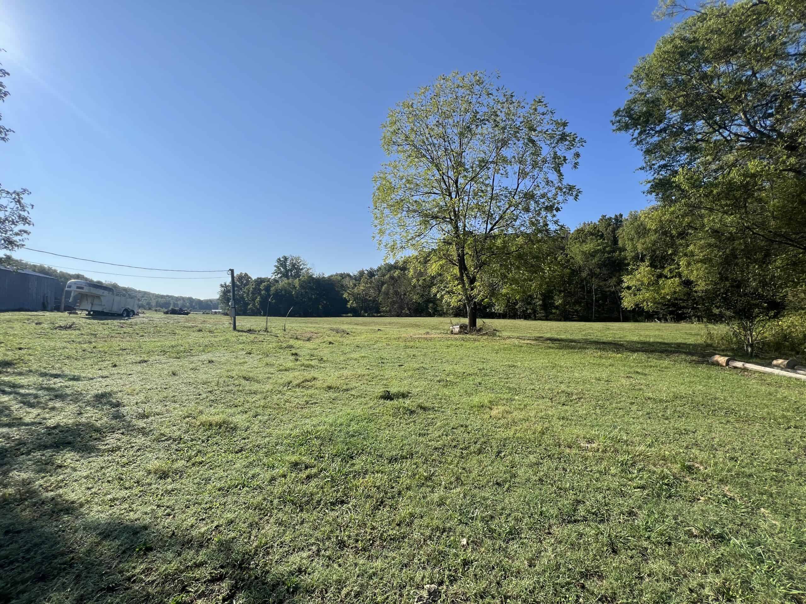 Tennessee Farm for Sale with Barn, Shop, Fencing, Septic, Creek, and Hunting