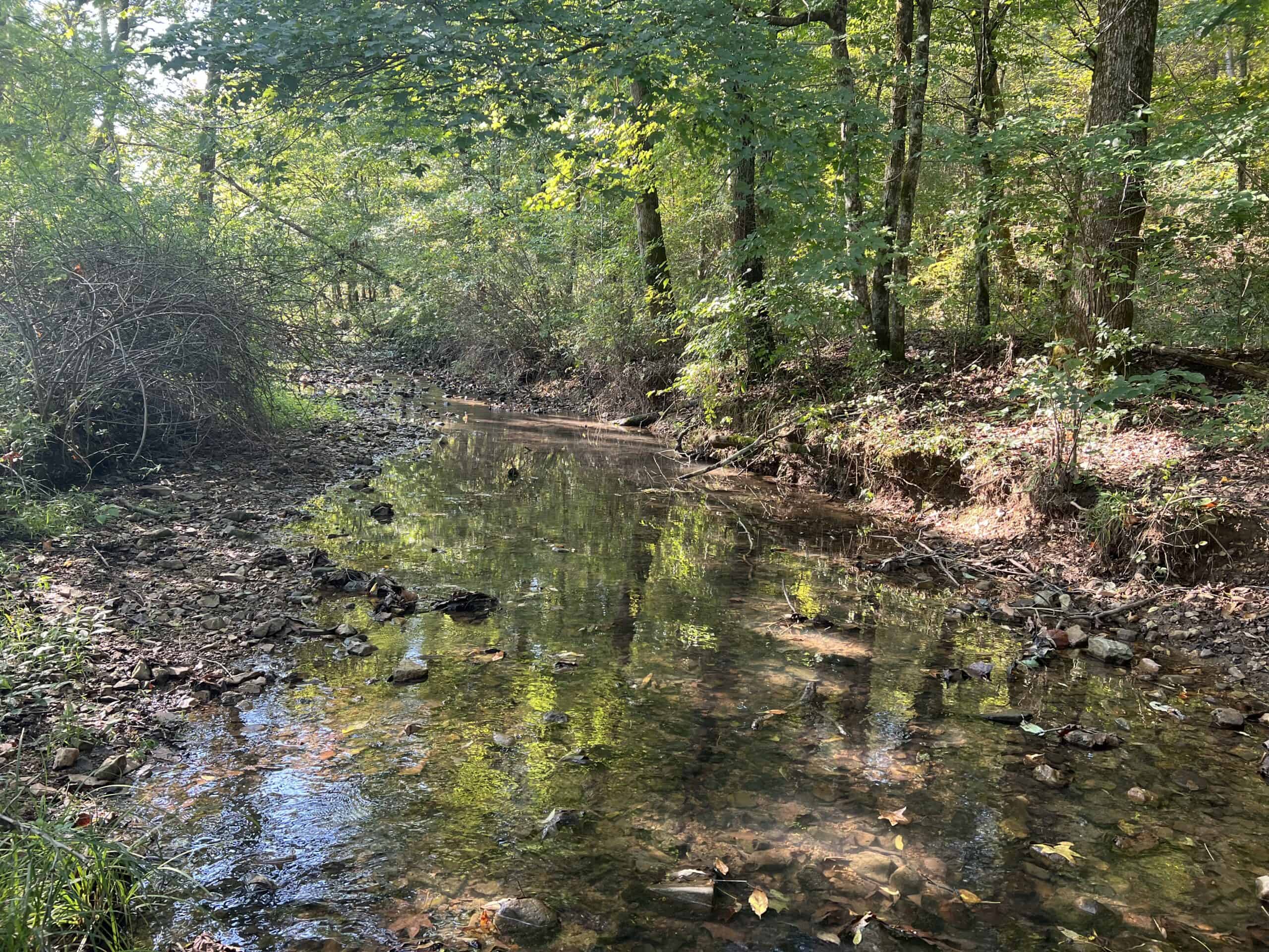 Tennessee Farm for Sale with Barn, Shop, Fencing, Septic, Creek, and Hunting