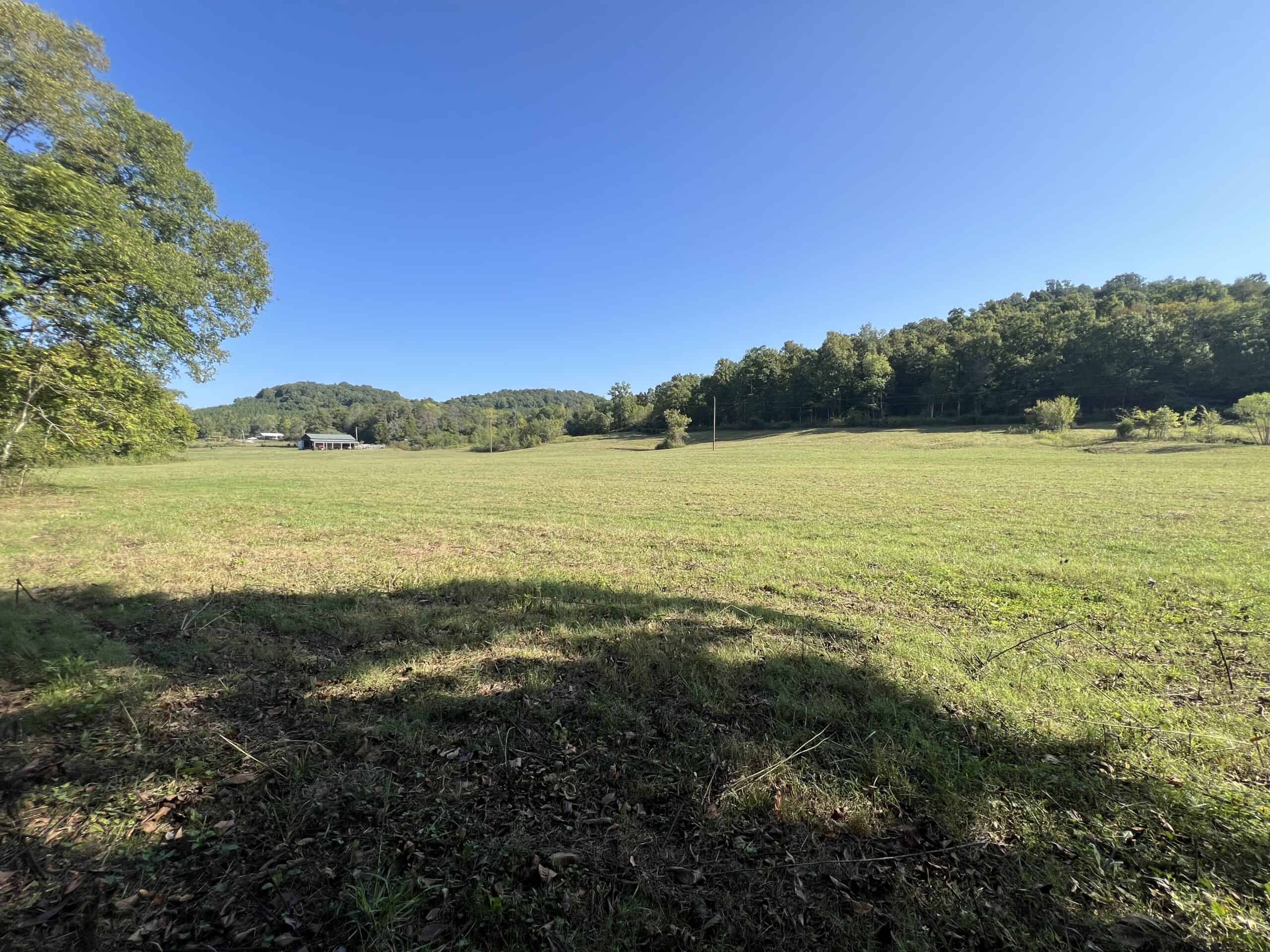 Tennessee Farm for Sale with Barn, Shop, Fencing, Septic, Creek, and Hunting