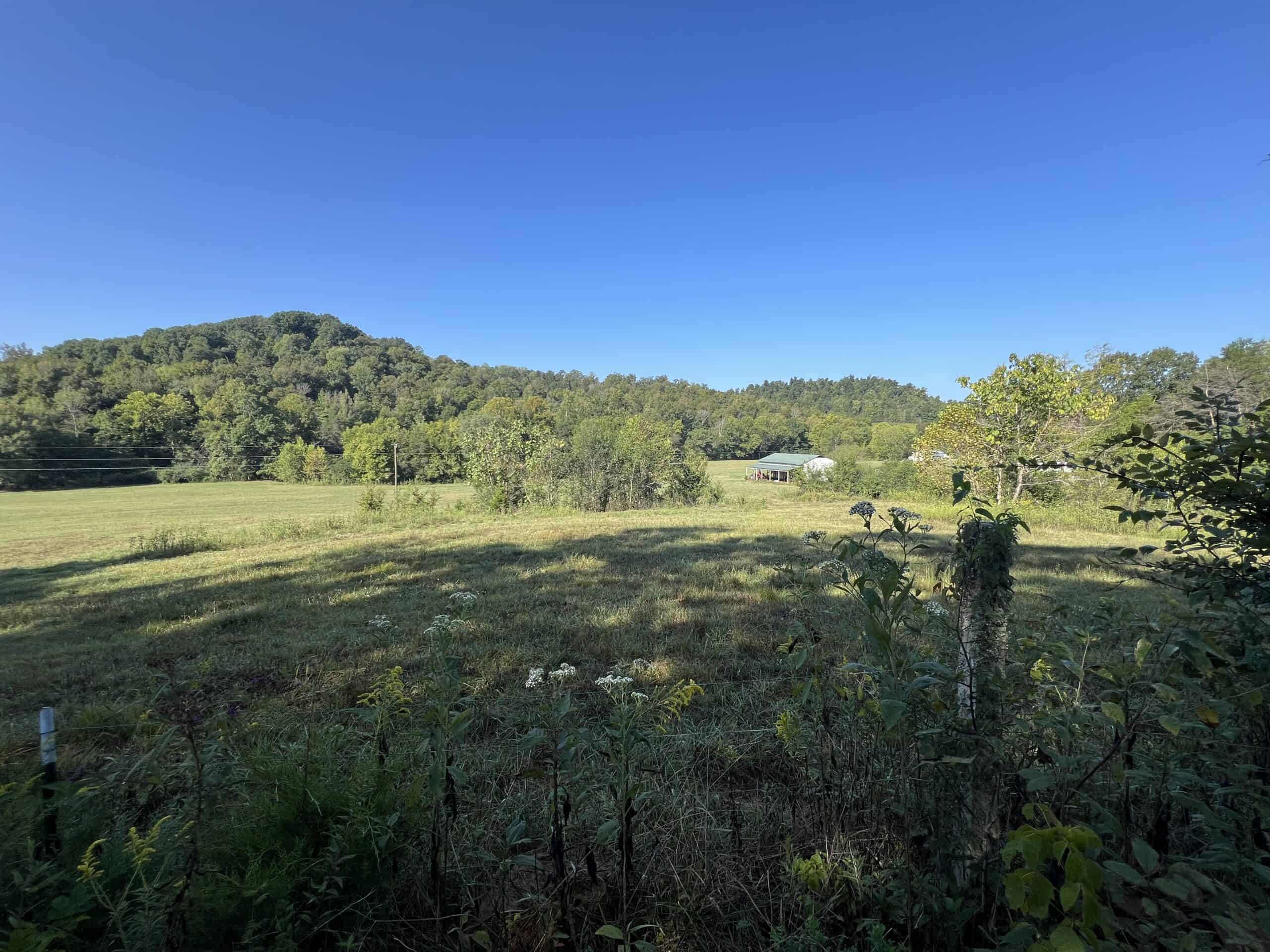 Tennessee Farm for Sale with Barn, Shop, Fencing, Septic, Creek, and Hunting