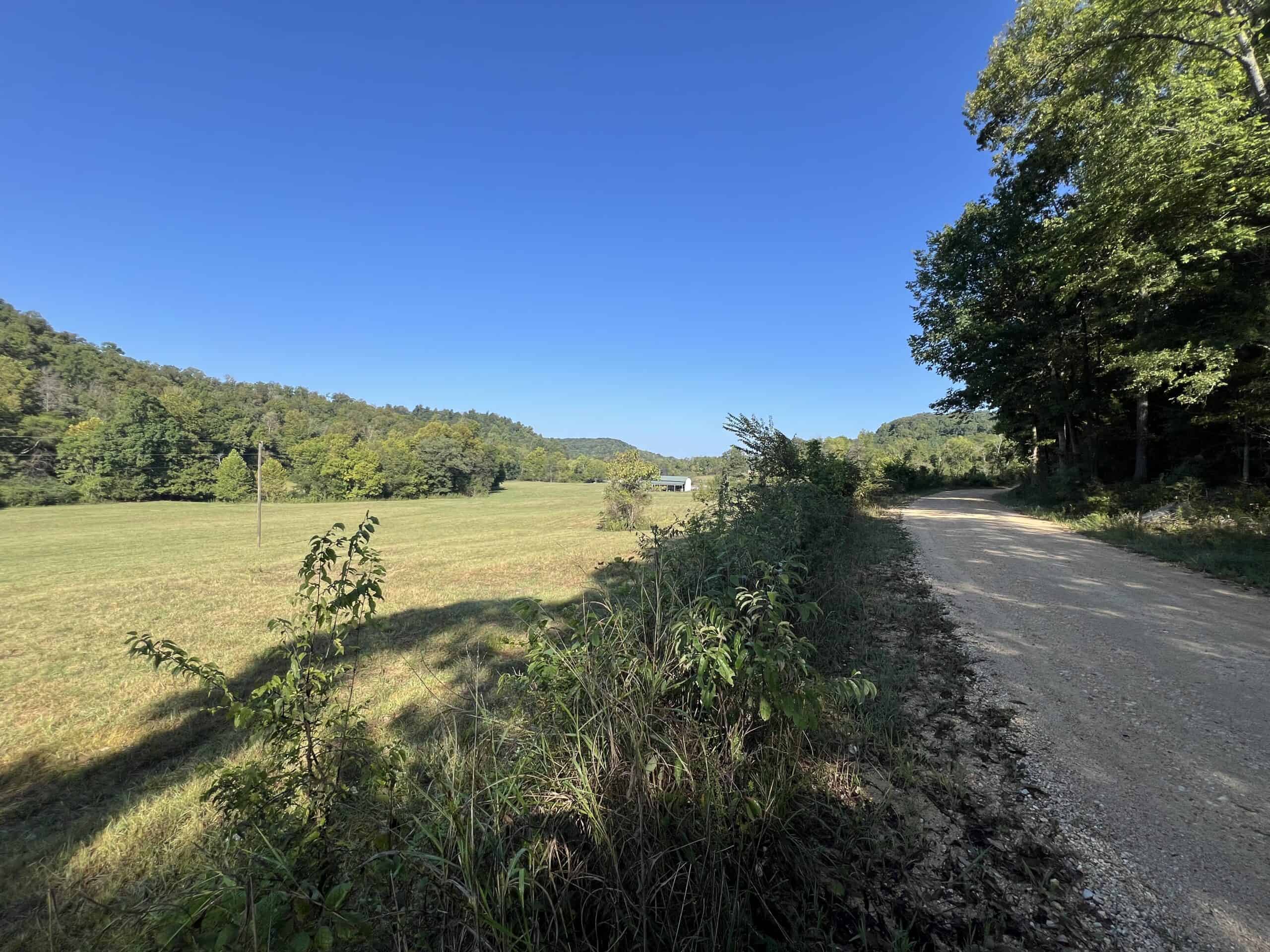 Tennessee Farm for Sale with Barn, Shop, Fencing, Septic, Creek, and Hunting