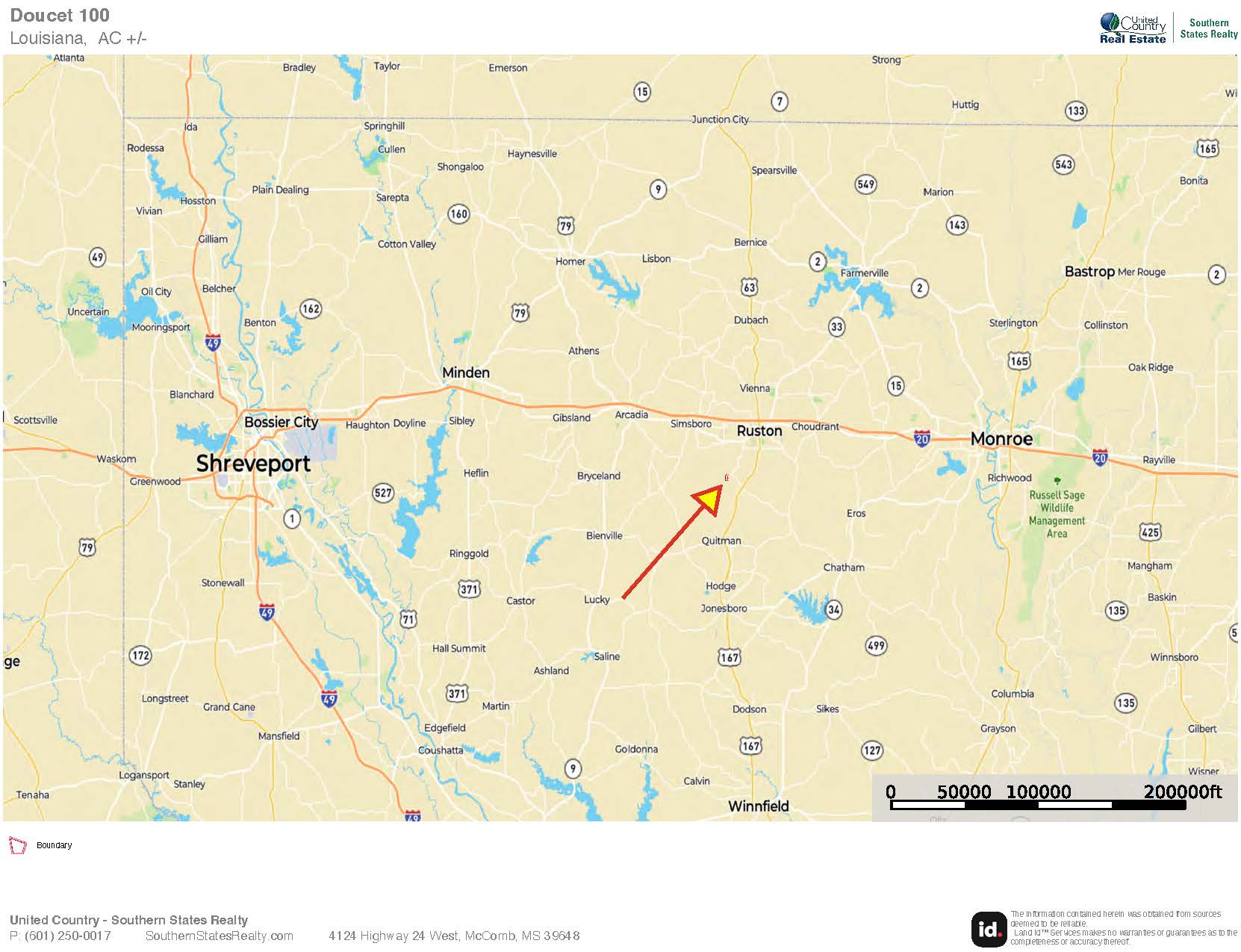 Woodville 54 – SW Lincoln Parish Timber Tract
