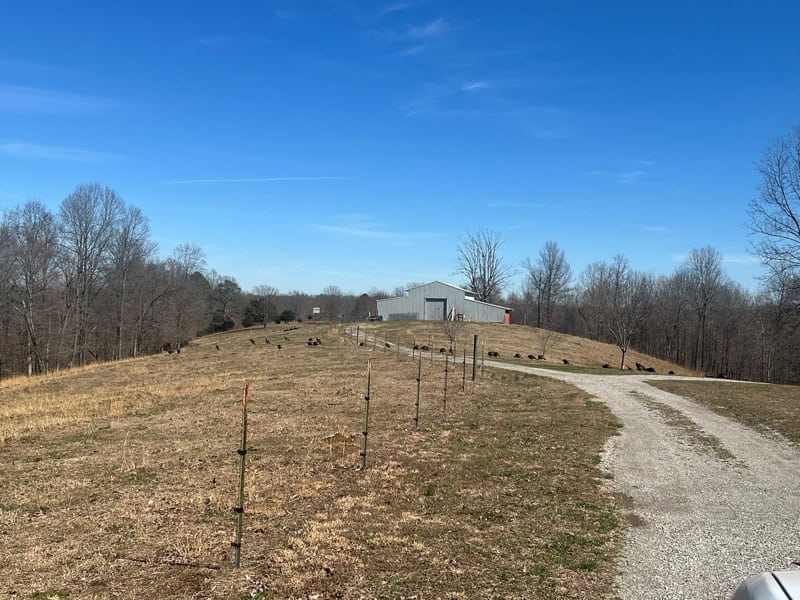 SECLUDED CABIN FOR SALE IN TENNESSEE WITH BARN & FENCING
