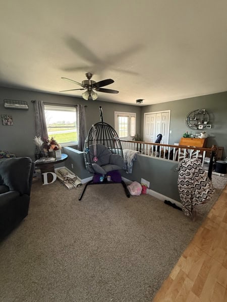 Rural Home on Highway with 7 ± Acres – 1 Mile from Mount Ayr