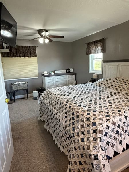Rural Home on Highway with 7 ± Acres – 1 Mile from Mount Ayr
