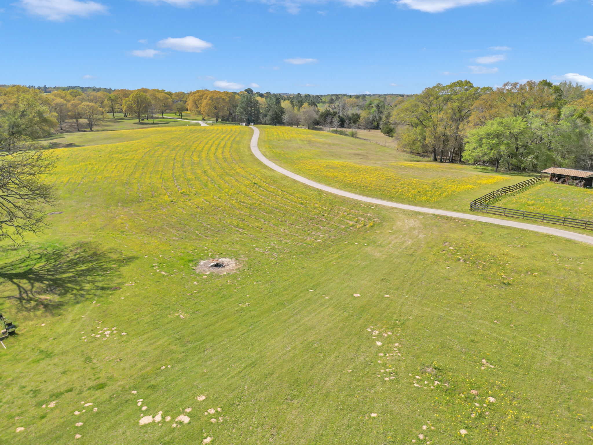 East Texas Hunting & Recreational Farm with Home & Barndo in Lindale, TX