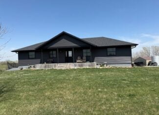 Rural Home on Highway with 7 ± Acres – 1 Mile from Mount Ayr