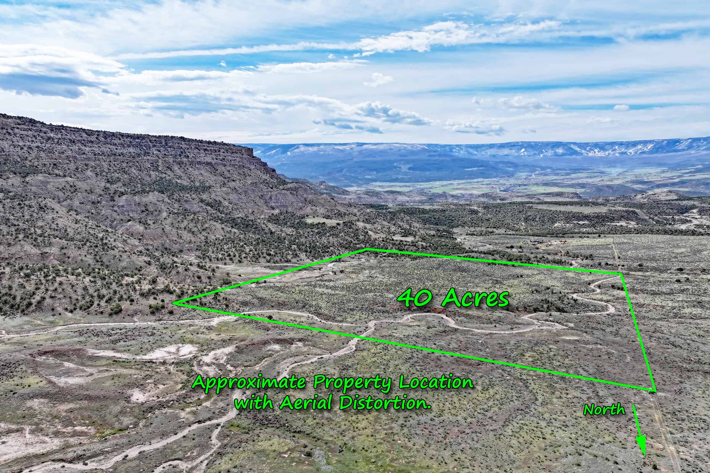 Vacant Hunting Land Bordering Public Land, BLM Access on Western Slope Colorado