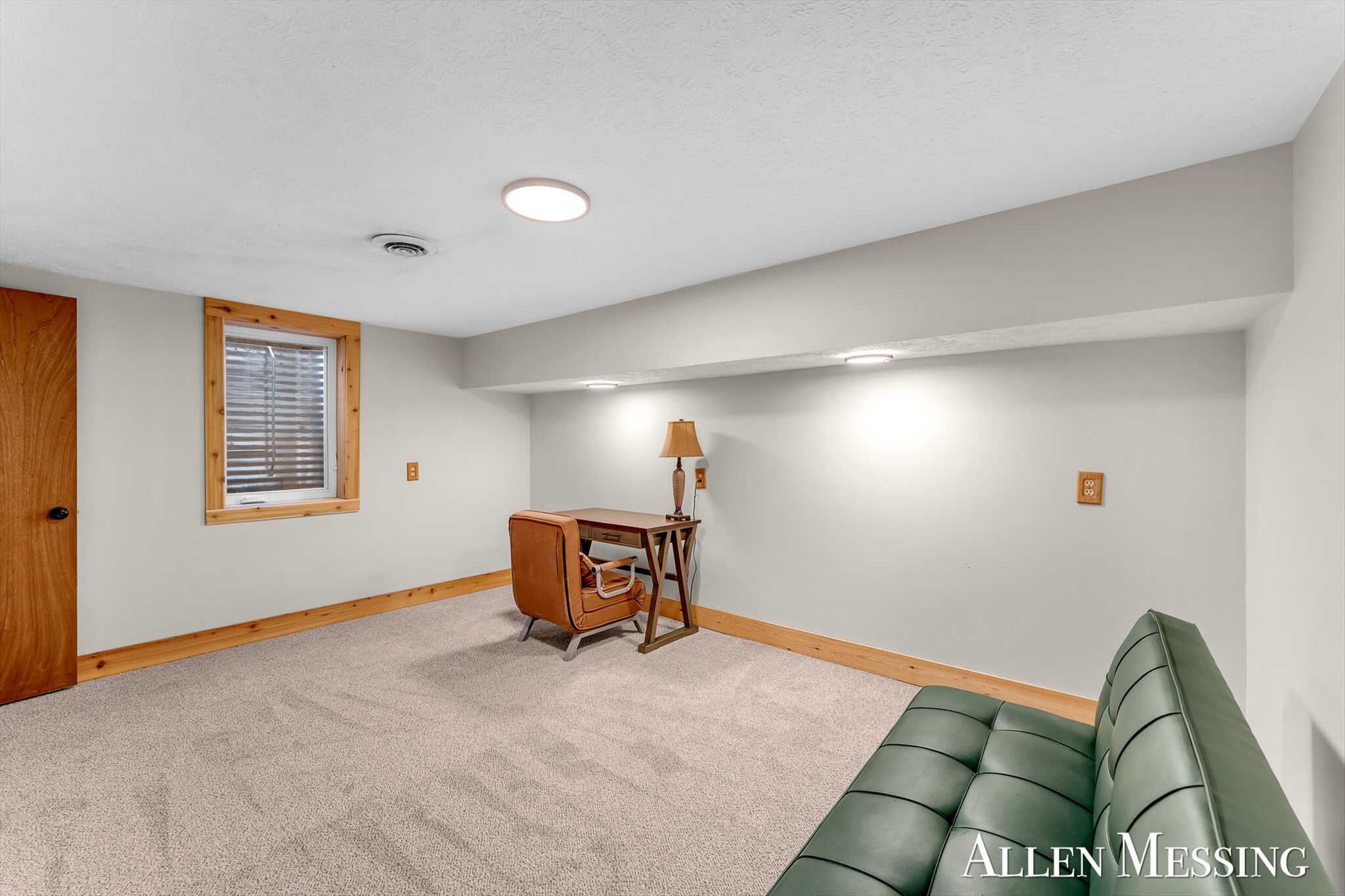 Custom Log Home on 10+ Acres with private Muskegon river frontage