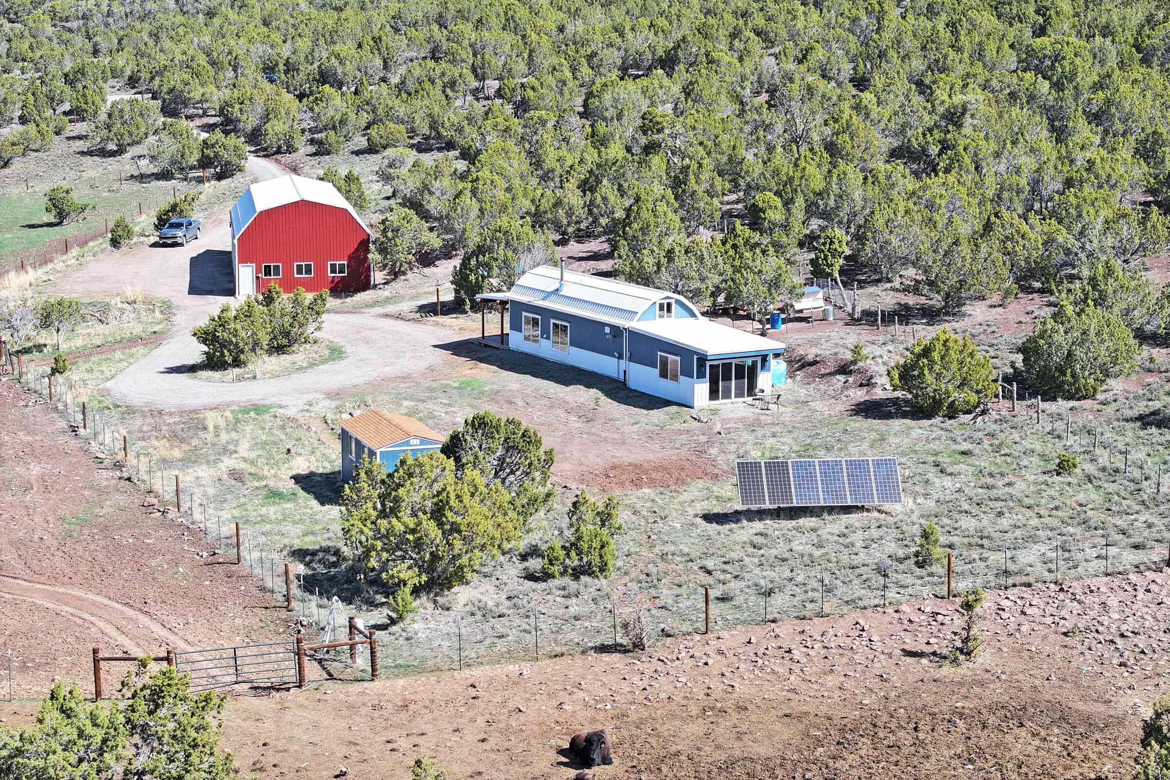 Home, Shop, Acreage with Ponds in 2 Parcels For Sale in Mesa County