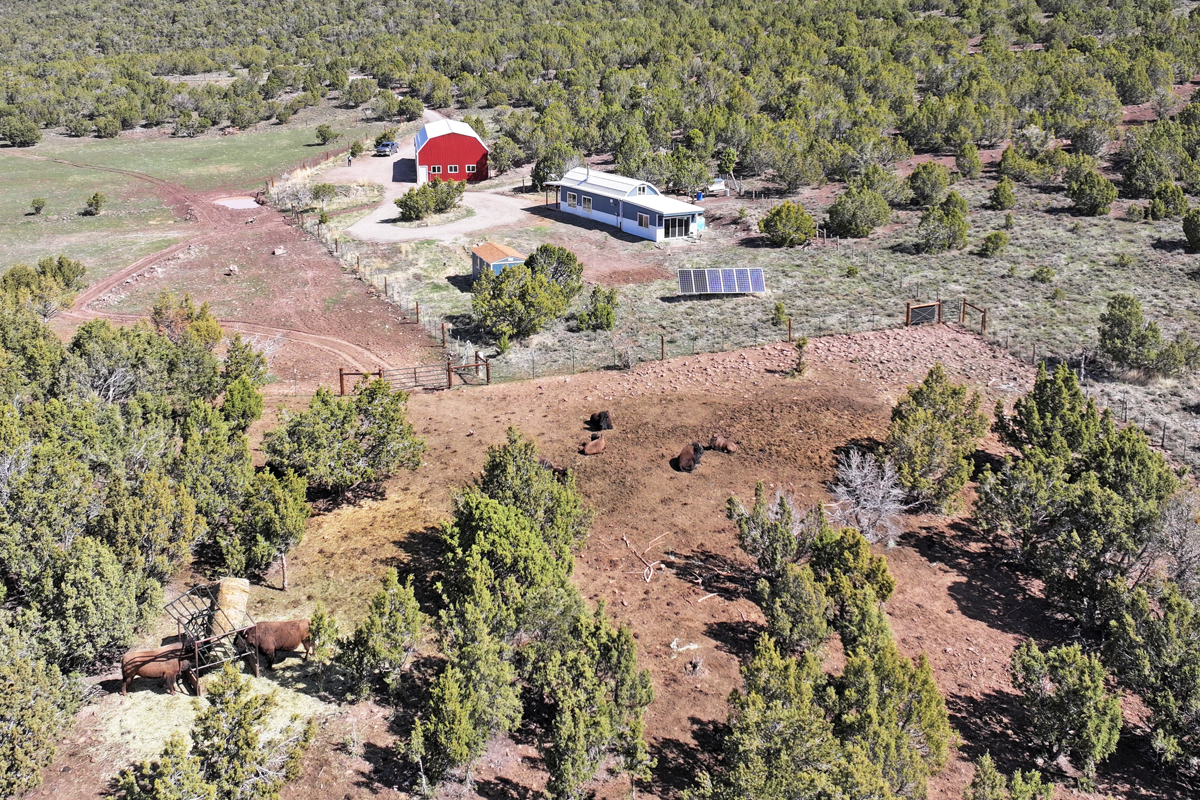 Home, Shop, Acreage with Ponds in 2 Parcels For Sale in Mesa County