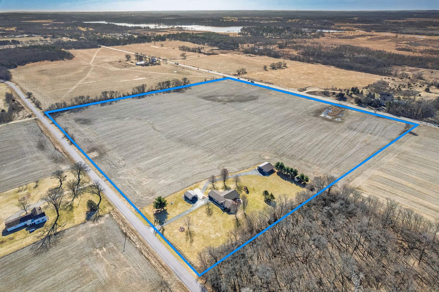 Well-Maintained 3-Bedroom Ranch on 39.64 +/- Acres