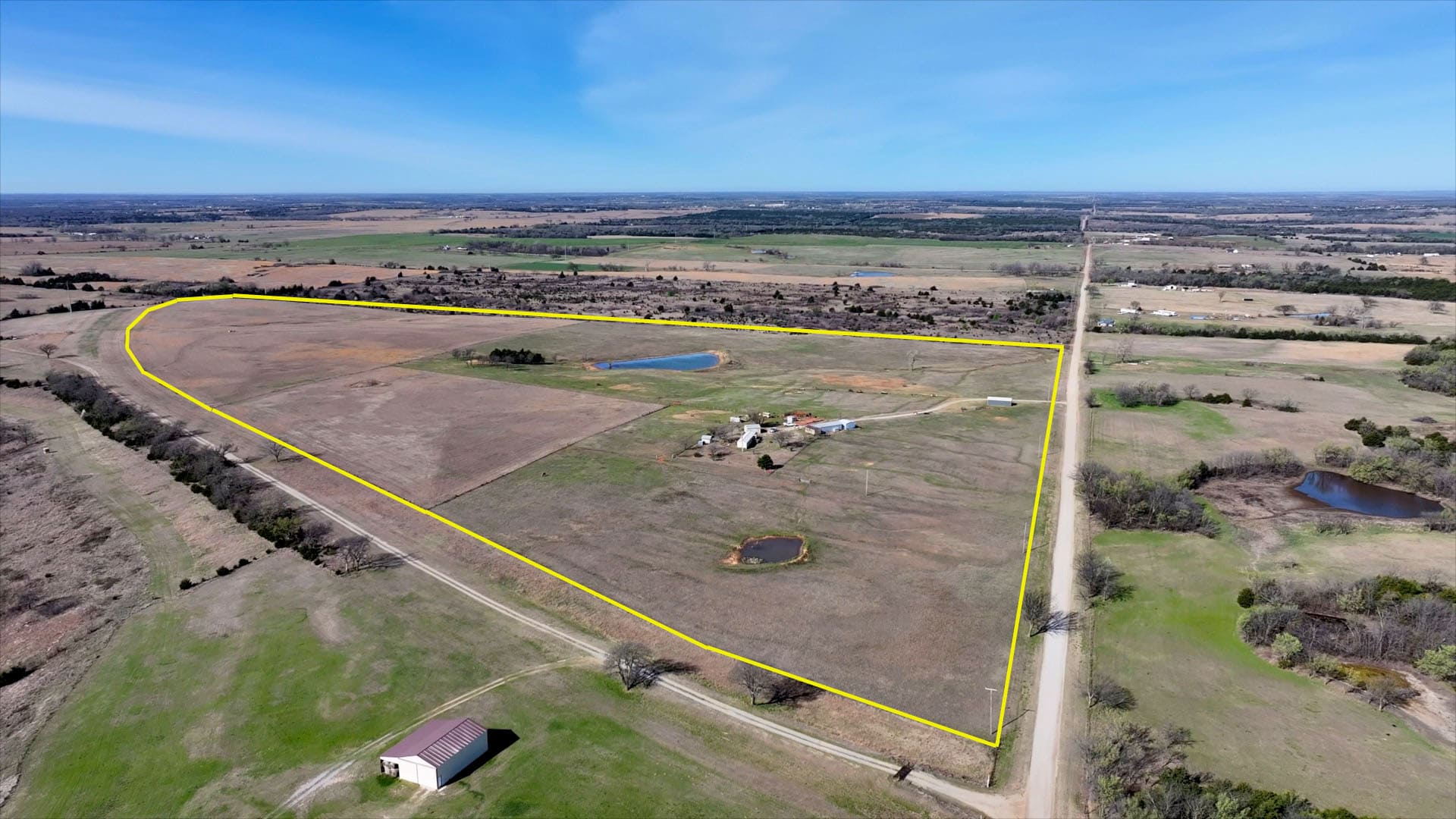 Hay Pasture Hobby Farm For Sale, Cushing, Oklahoma
