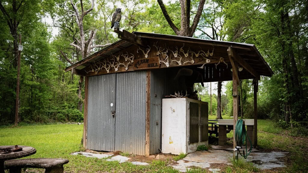 183 Acres and Camp for Sale with Lake, Timber Amite Co., MS