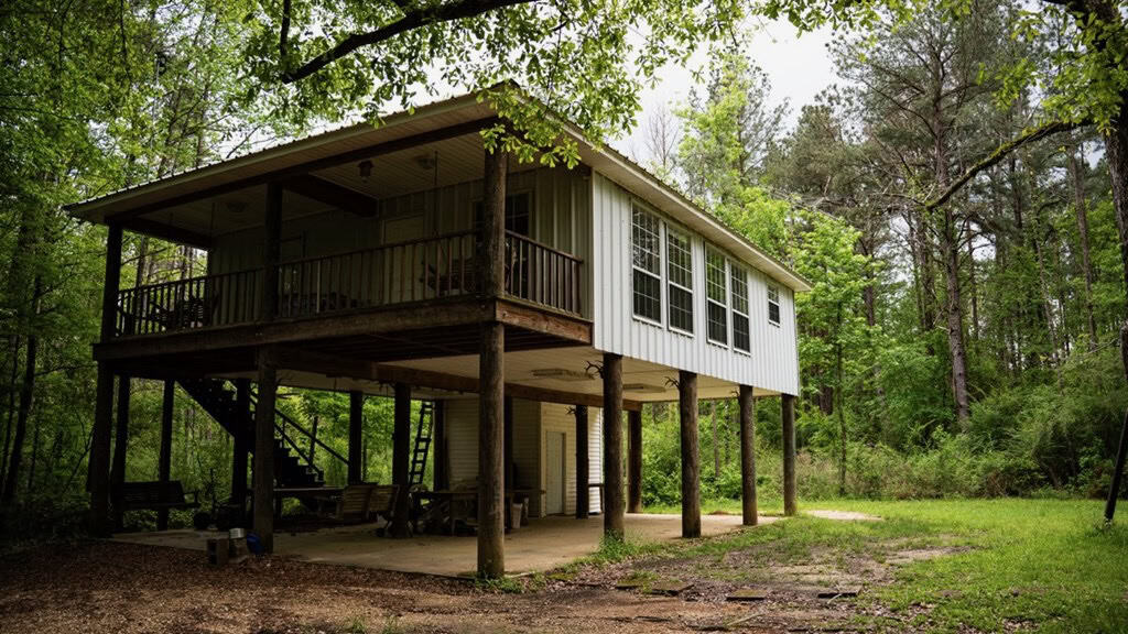 183 Acres and Camp for Sale with Lake, Timber Amite Co., MS