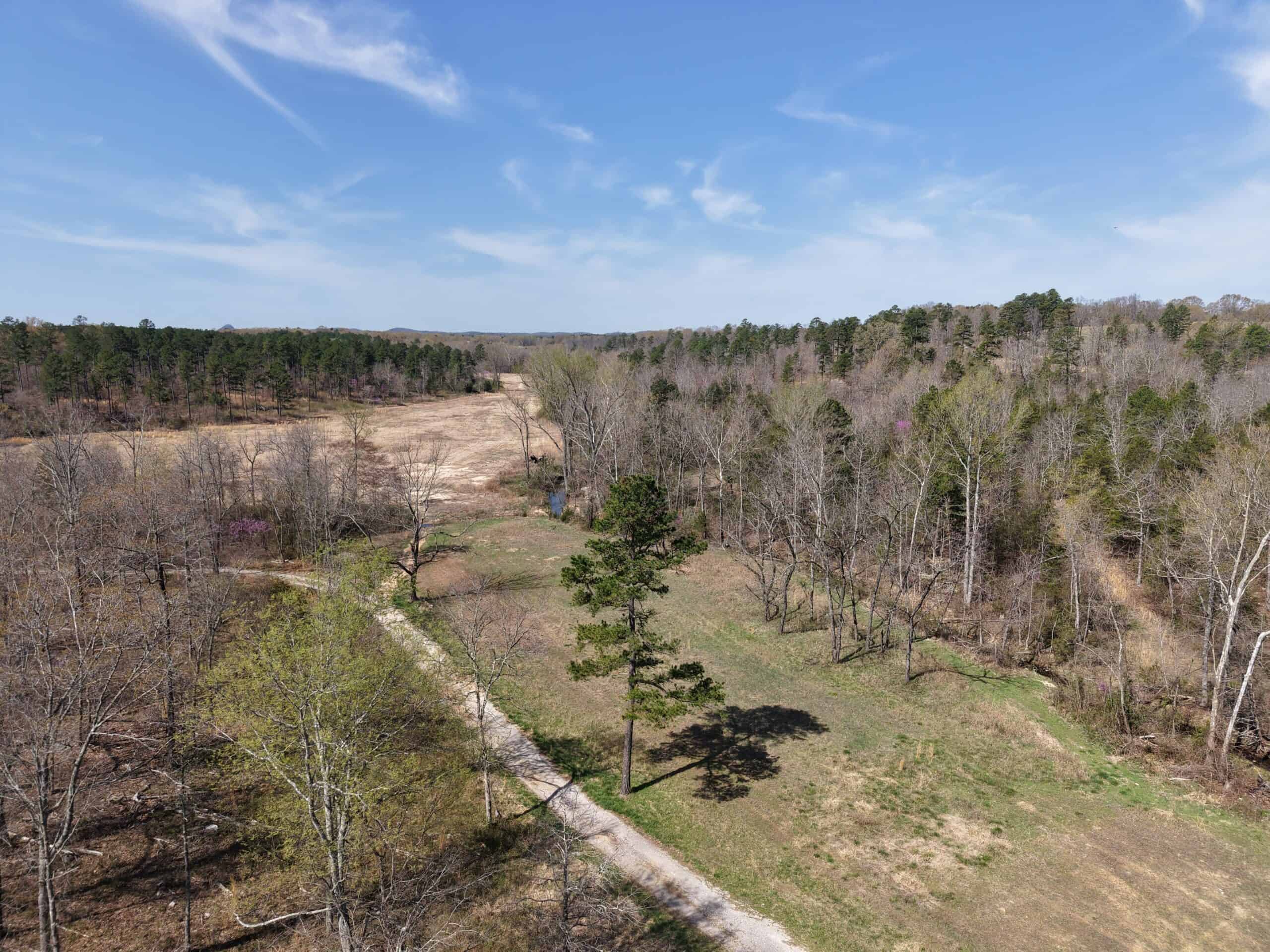 HUNTING AND RECREATIONAL LAND WITH CREEKSIDE CABIN