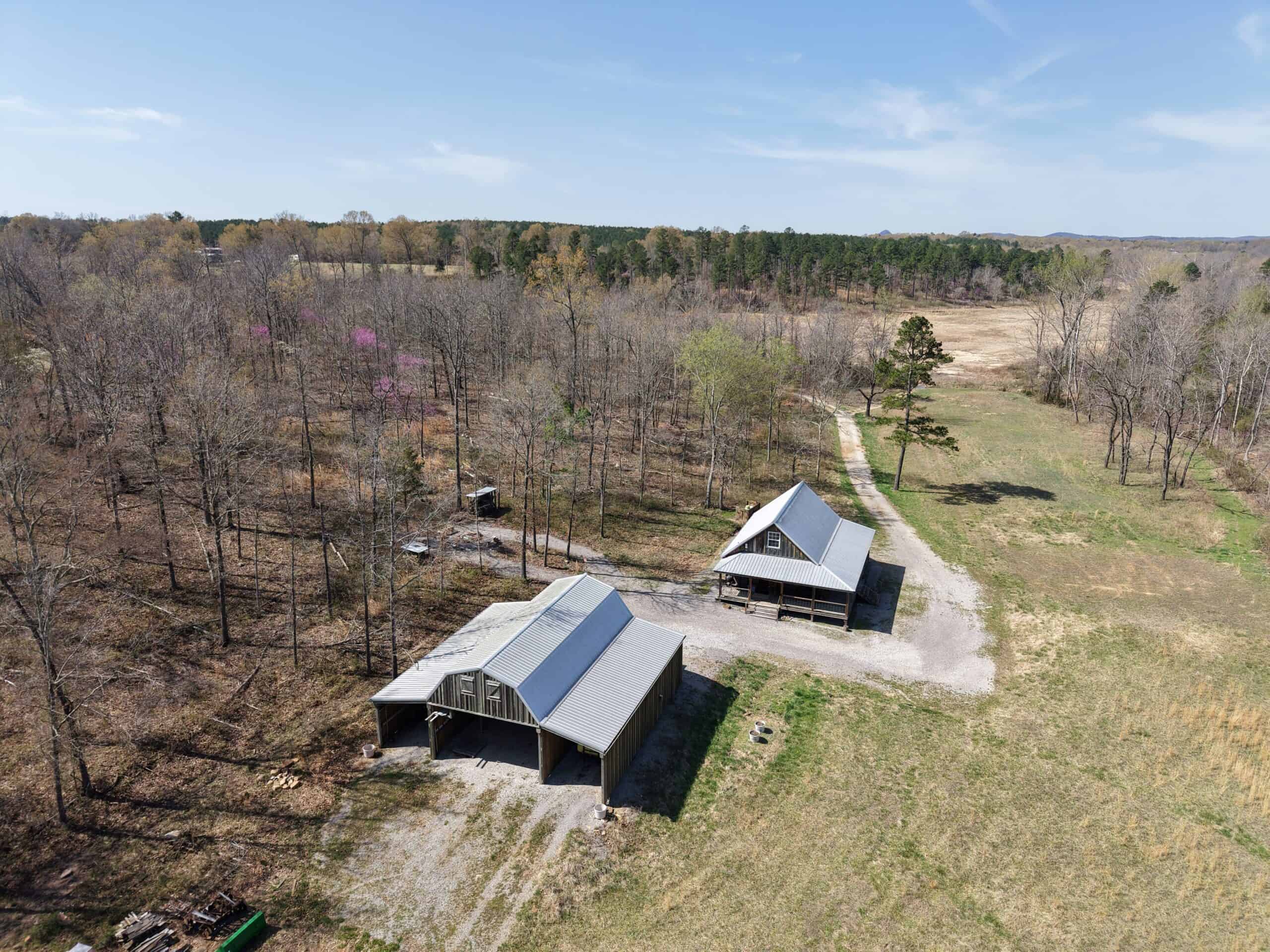 HUNTING AND RECREATIONAL LAND WITH CREEKSIDE CABIN