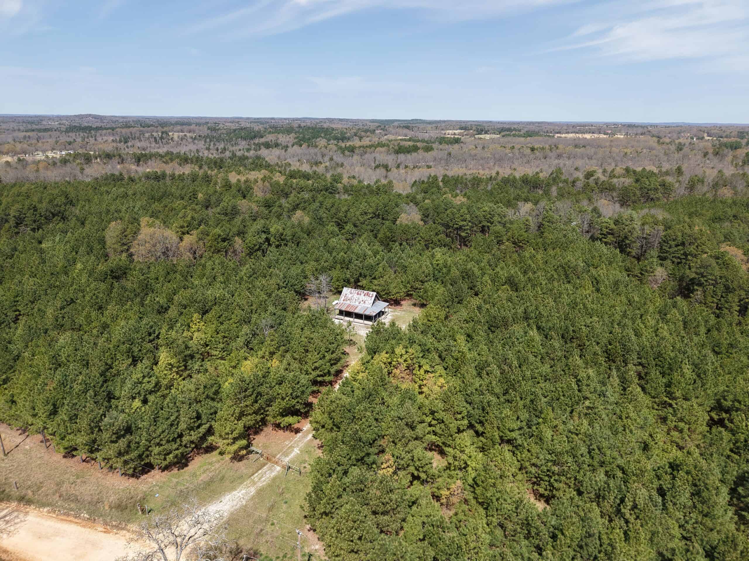 LAND WITH CABIN FOR SALE IN ARKANSAS