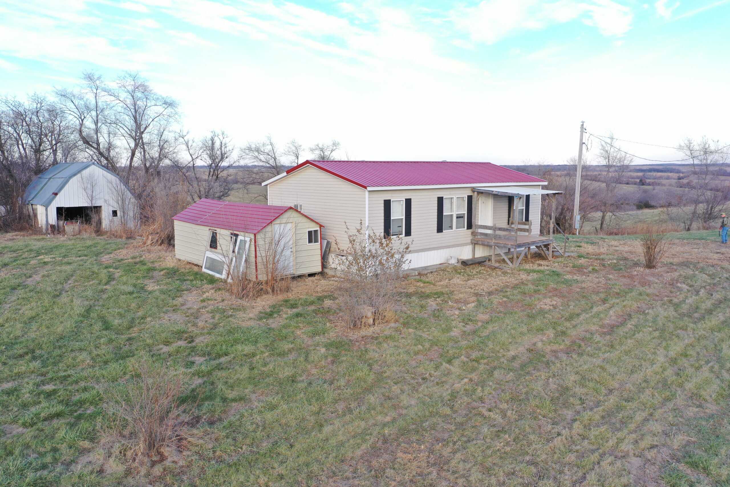 160 Acres with Home & 5 Acre Lake